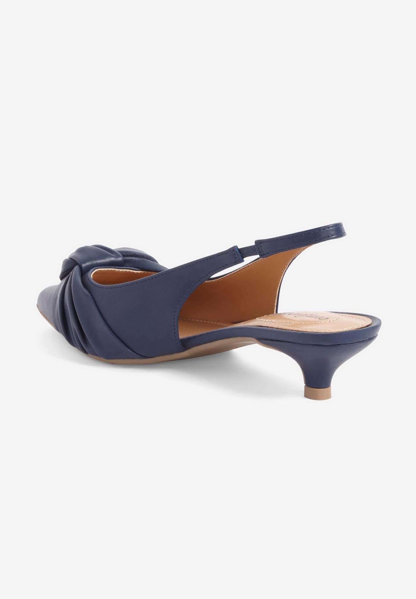 Comfortview Women's Wide Width The Tia Slingback - Comfortable Casual Shoes for Work, Walking & Everyday Wear
