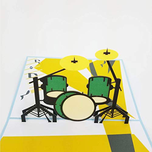 Band Drum Pop Up Card