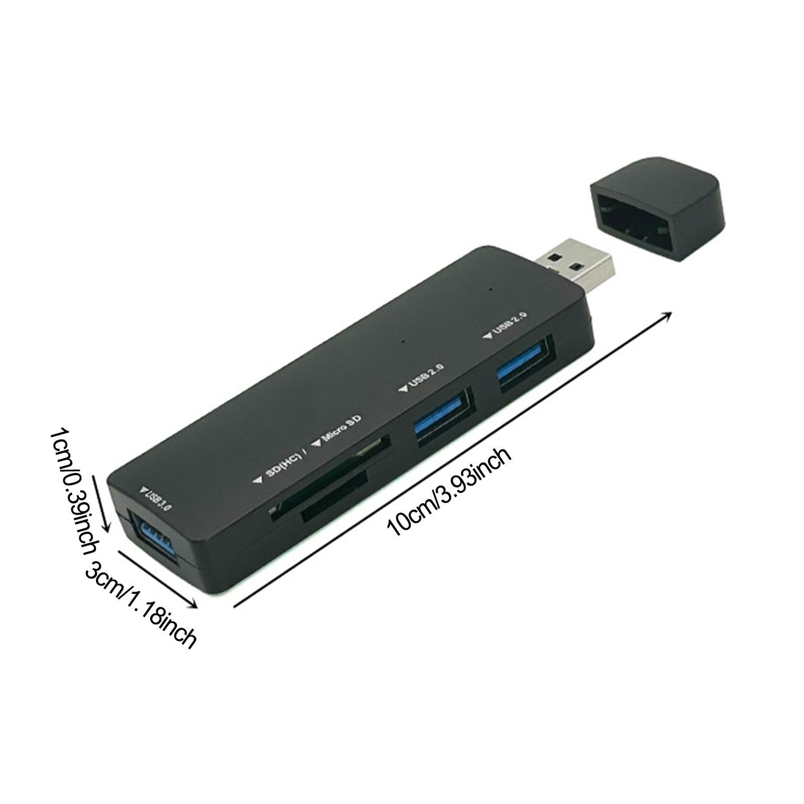 5-in-1 USB C Docking Station with HDMI, 3 USB 3.0 Ports & 2 TF Card Slots - Multi-Port Hub Splitter Expander for Laptop, MacBook, PC - Perfect for Home Office, Gaming & Multi-Screen Setup