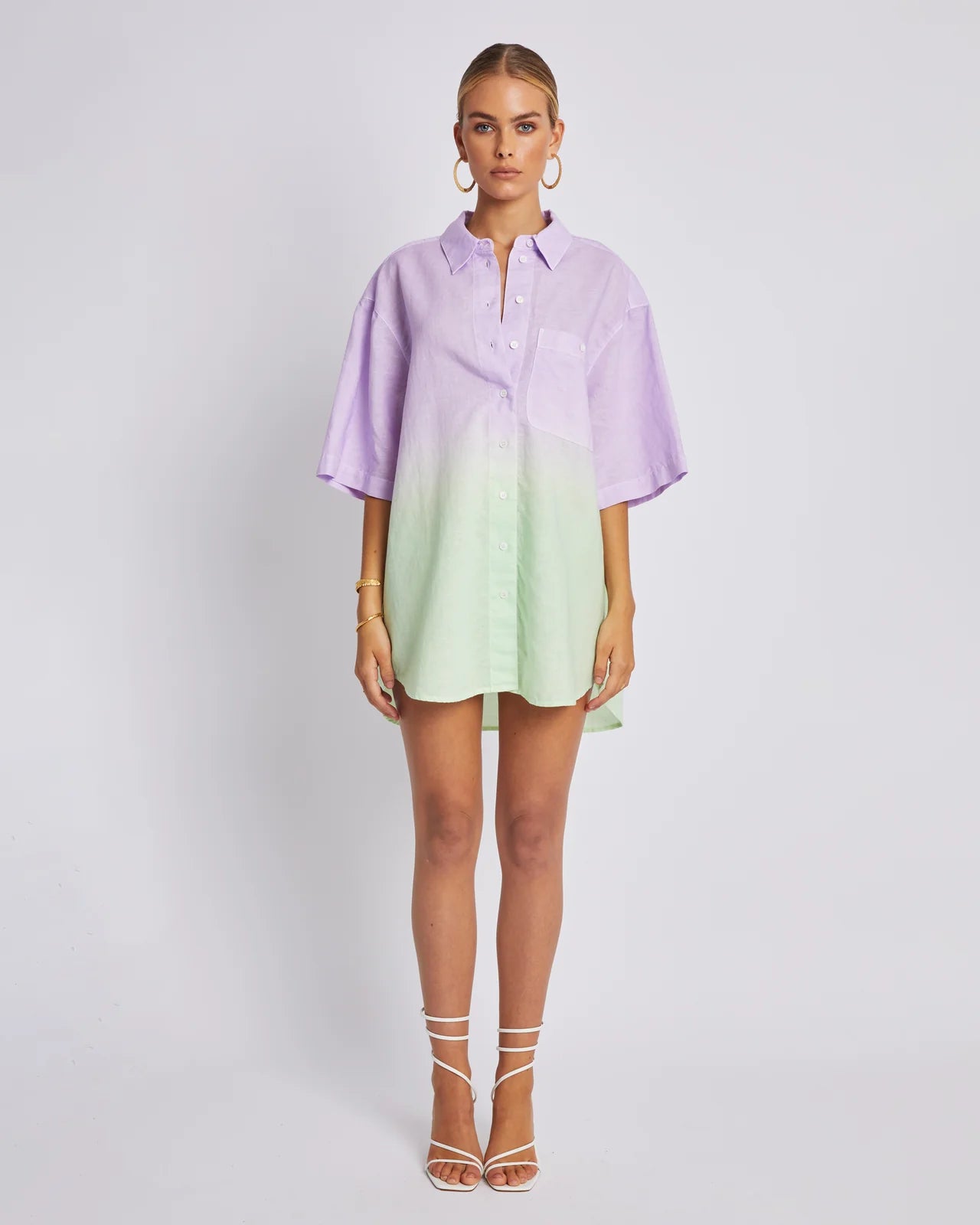 Big Shirt Fadey Lady - Oversized Comfortable Women's T-Shirt for Casual Wear, Lounge & Street Style
