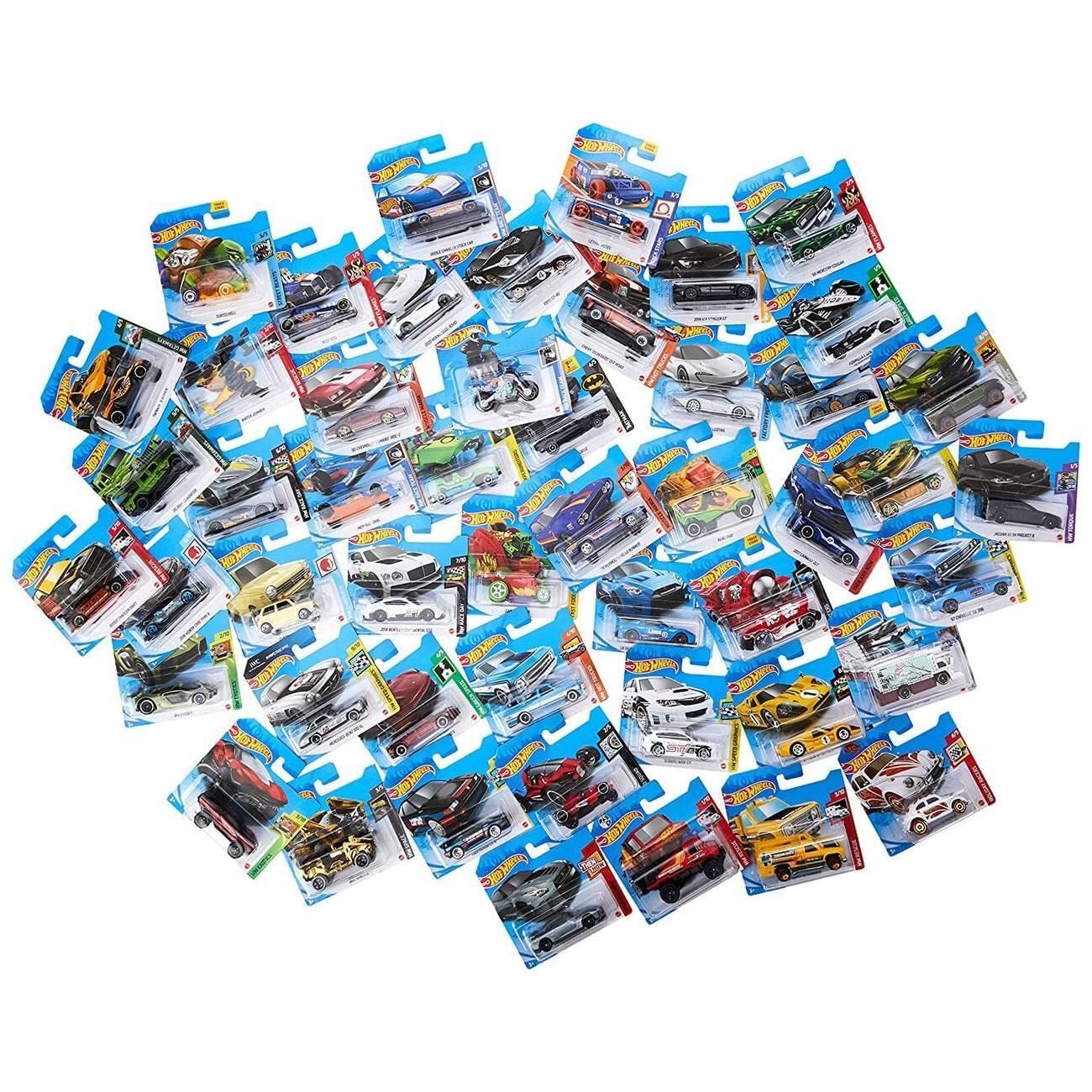 Mattel Hot Wheels 72-Piece Assorted Die-Cast Toy Cars Collection for Kids - Perfect for Playtime, Birthday Gifts & Car Racing Games