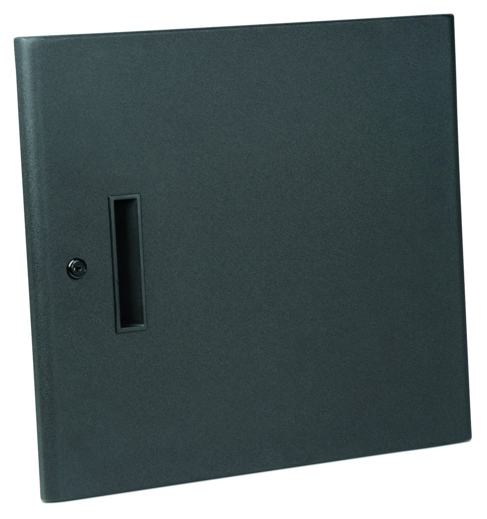 Heavy Duty Atlas Sound Wall Rack Door - Black Metal Storage Organizer for Garage, Basement & Workshop | Perfect for Hanging Tools, Sports Equipment & Home Organization