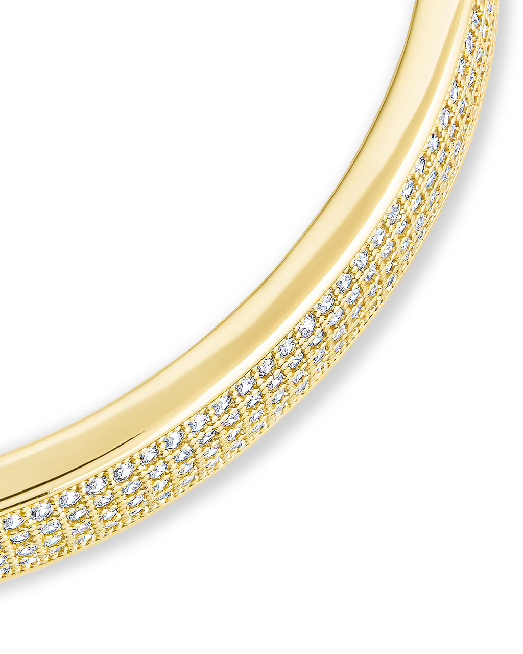 Nessa CZ Bangle Bracelet for Women - Elegant Cubic Zirconia CZ Bracelet - Perfect for Parties, Weddings & Everyday Wear