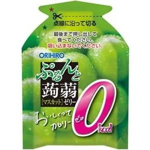 Orihiro 0 Calorie Bite-Sized Fruit Konjac Jelly Assortment - 432g Pack | Low-Sugar Healthy Snack for Weight Loss, Keto Diet & On-the-Go Energy Boost
