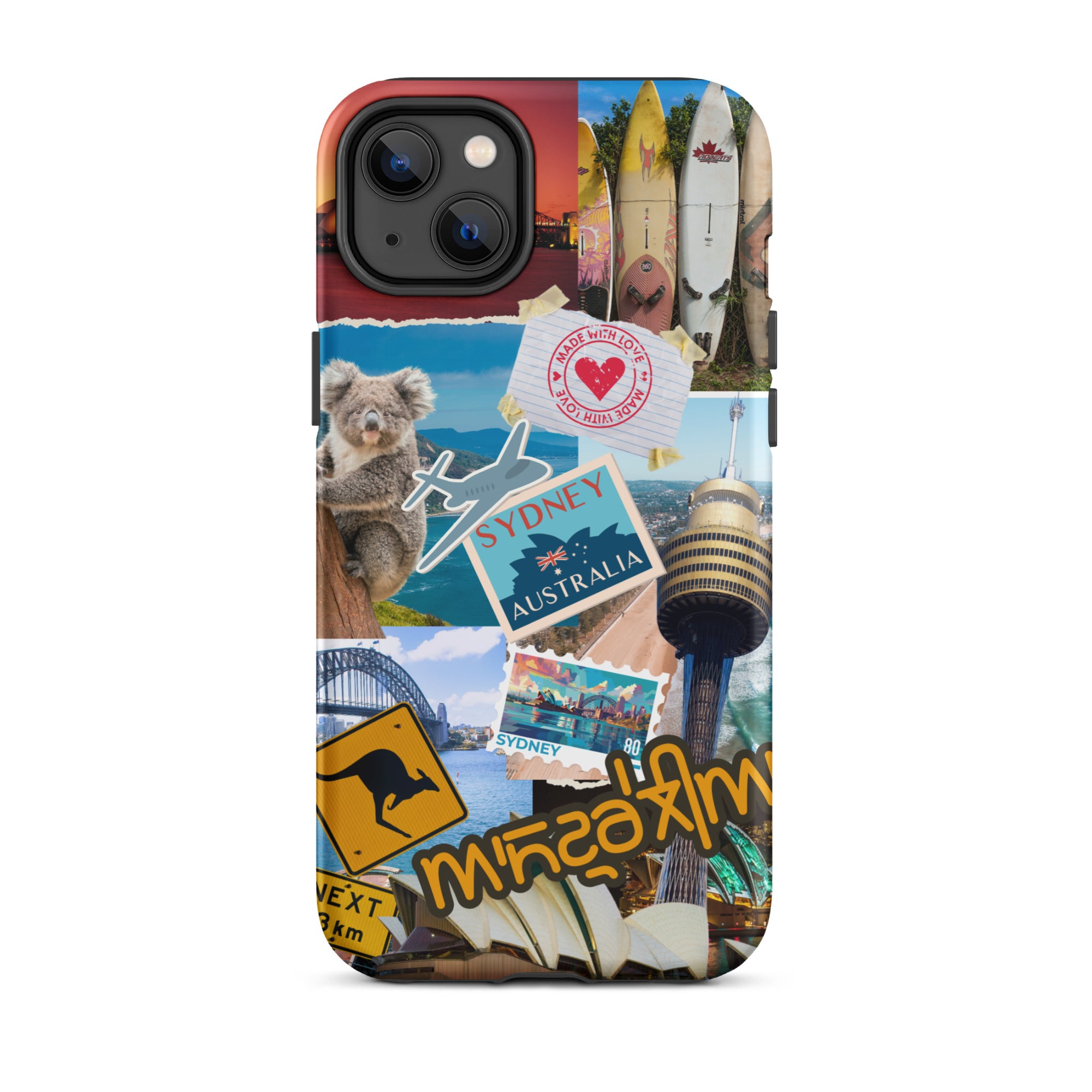Premium Sydney Collage iPhone Case - Stylish & Durable Phone Cover for iPhone Models - Perfect for Travel, Work & Everyday Protection