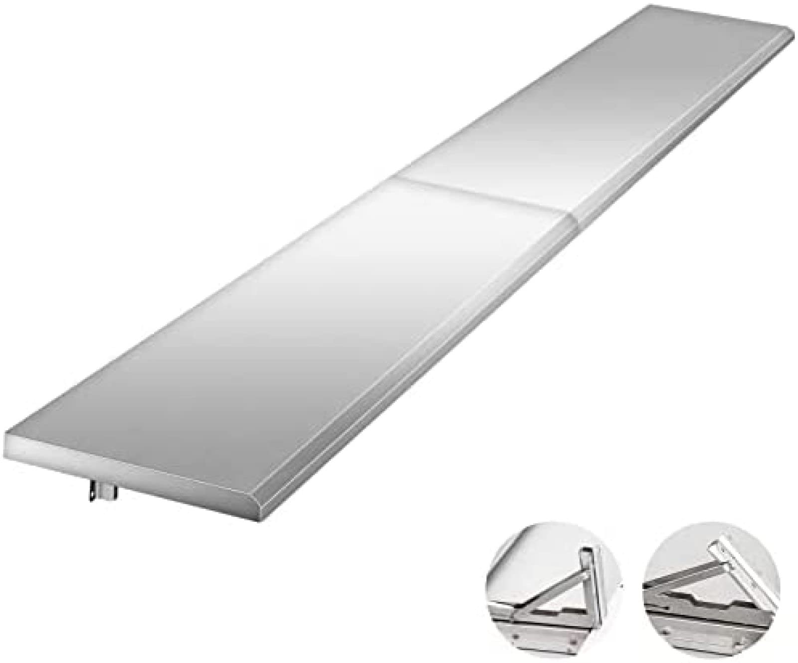 Stainless Steel Wall Mount Shelf - 96