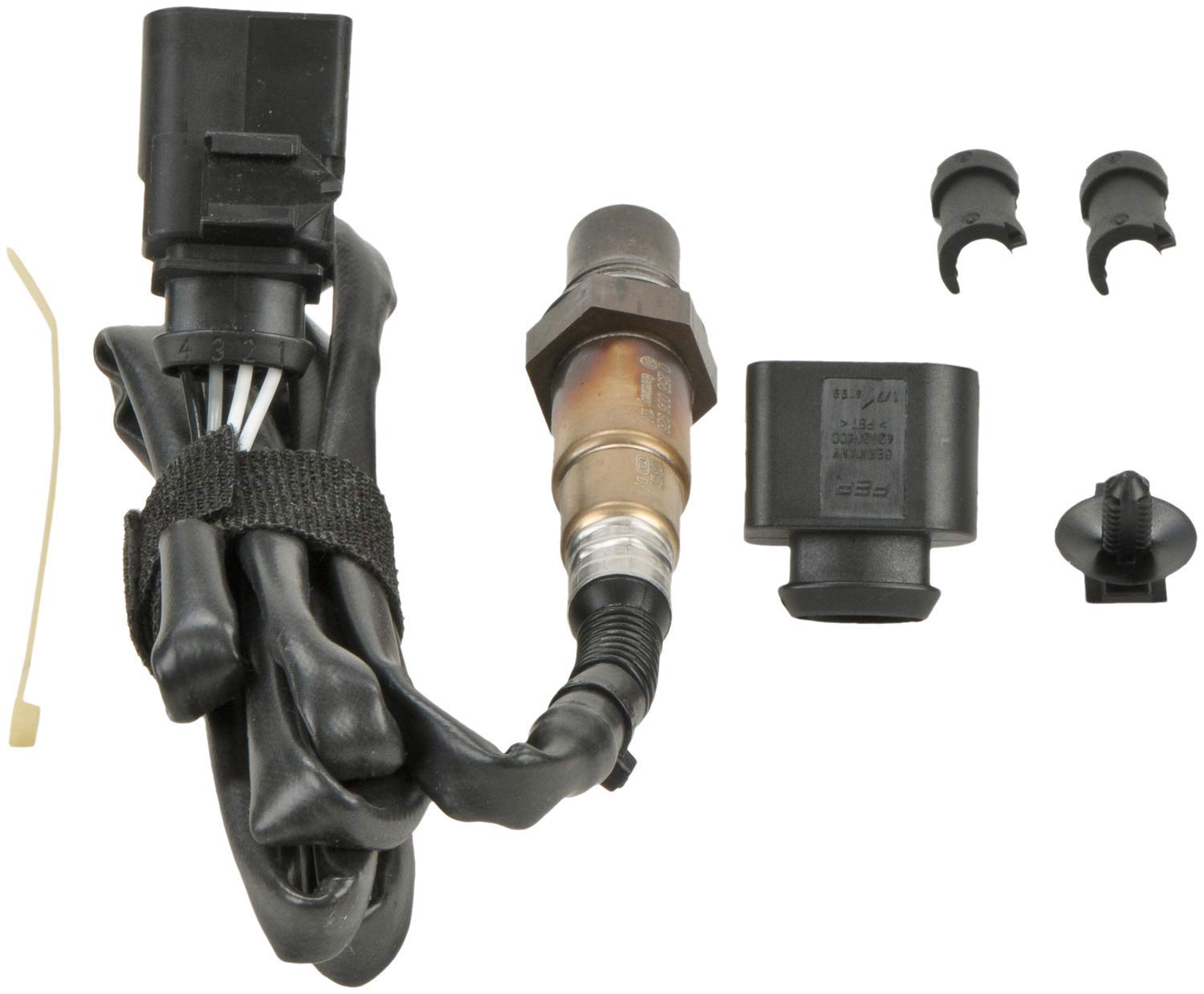 Bosch 16986 Oxygen Sensor - OEM Replacement for Audi, Porsche, Volkswagen | Improve Fuel Efficiency & Reduce Emissions | Perfect for Engine Performance Upgrades & Emissions Testing