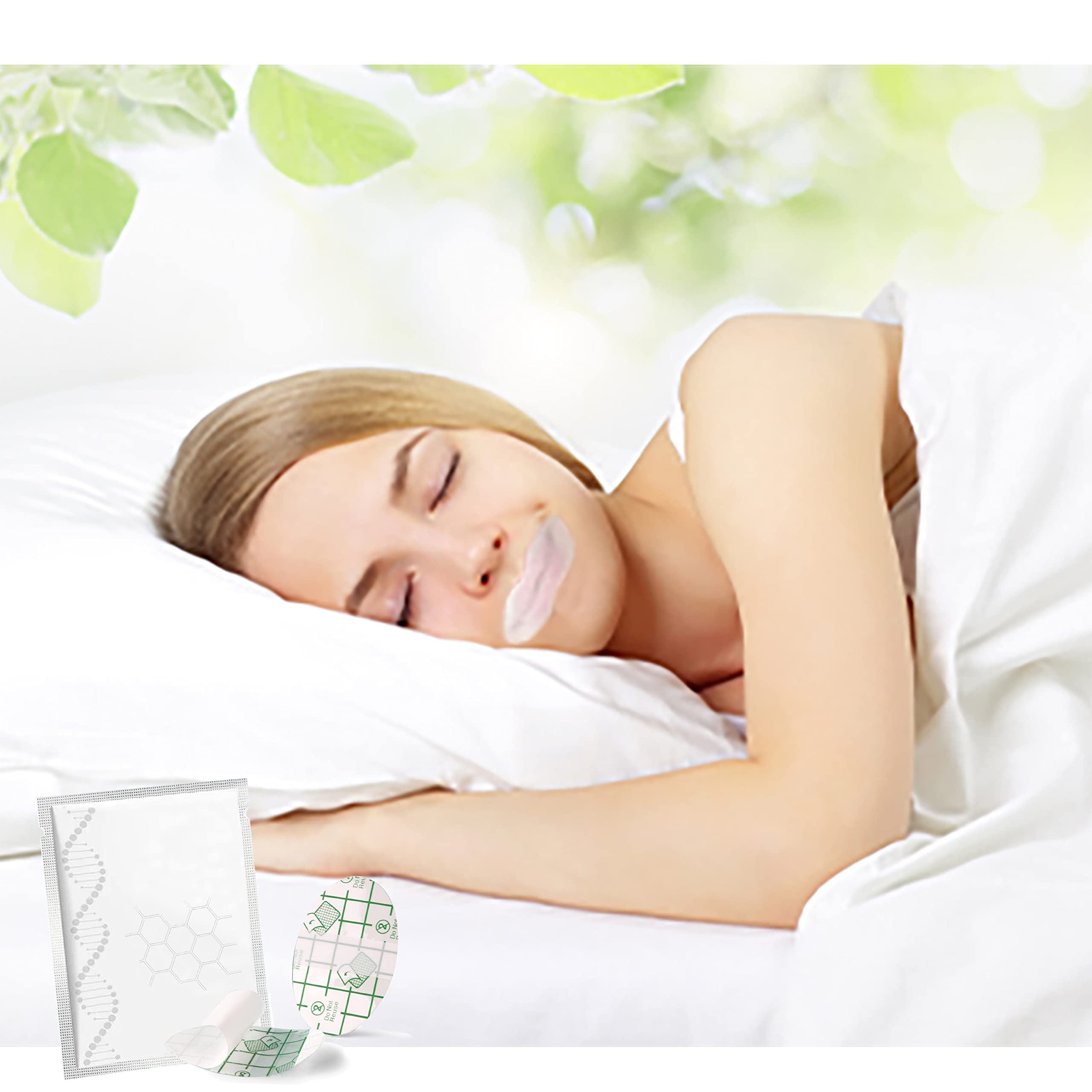 Anti-Snoring Mouth Tape for Better Sleep - 30 Sheets | Snore Reduction Strips for Nighttime Use | Improve Sleep Quality & Reduce Mouth Breathing - Perfect for Sleep Apnea & Snorers