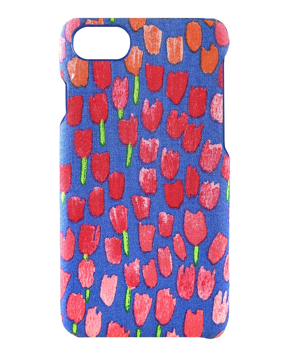 Vintage Tulip Floral Phone Case for Apple iPhone 7 & iPhone 8 - Slim Protective Cover with Shock Absorption - Perfect for Everyday Use, Travel & Outdoor Activities