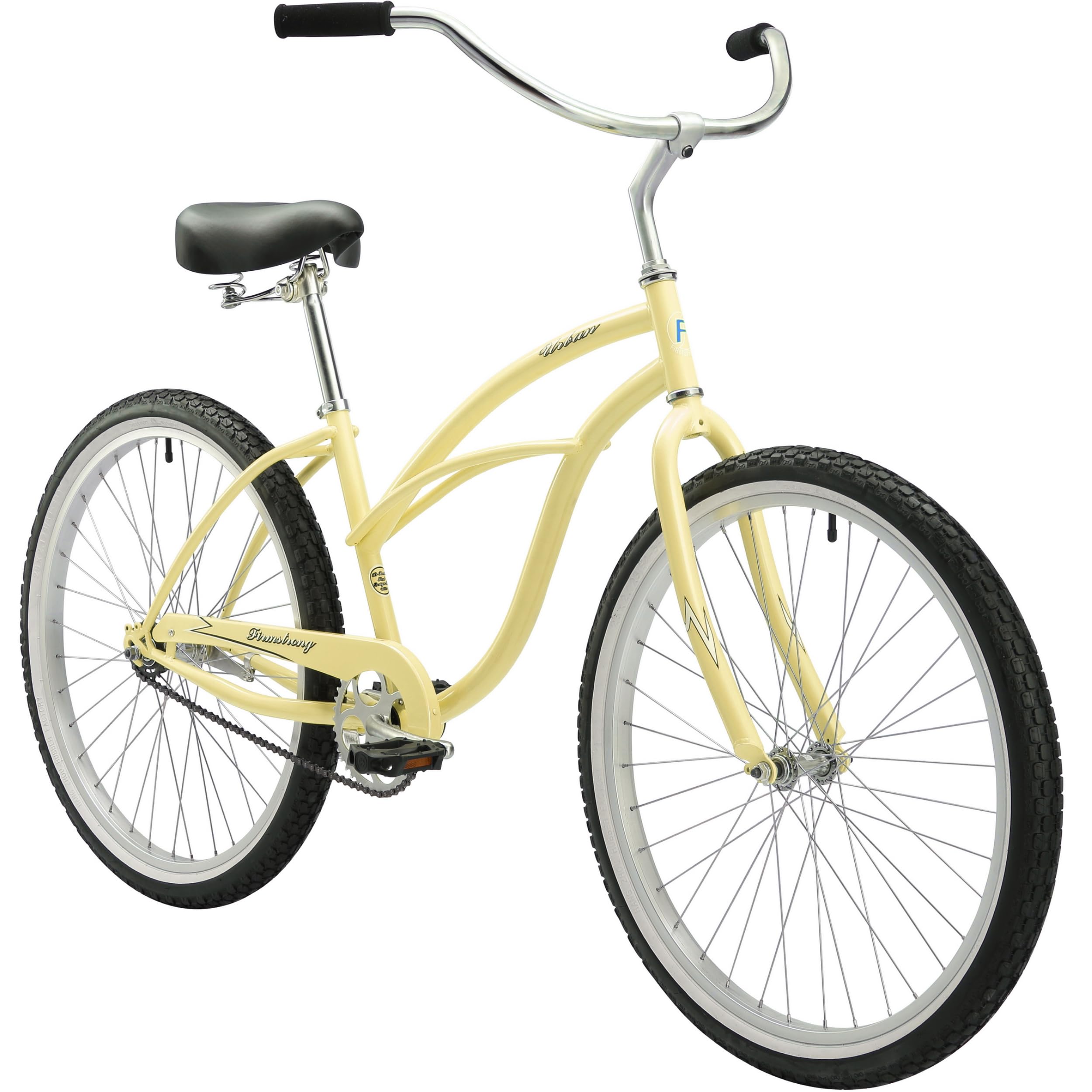 Firmstrong Urban Lady Beach Cruiser Bicycle - Women's Comfort Bike with 7 Speeds, Classic Design for Casual Rides & Coastal Adventures - Perfect for Beach Outings, City Commuting & Leisure Cycling