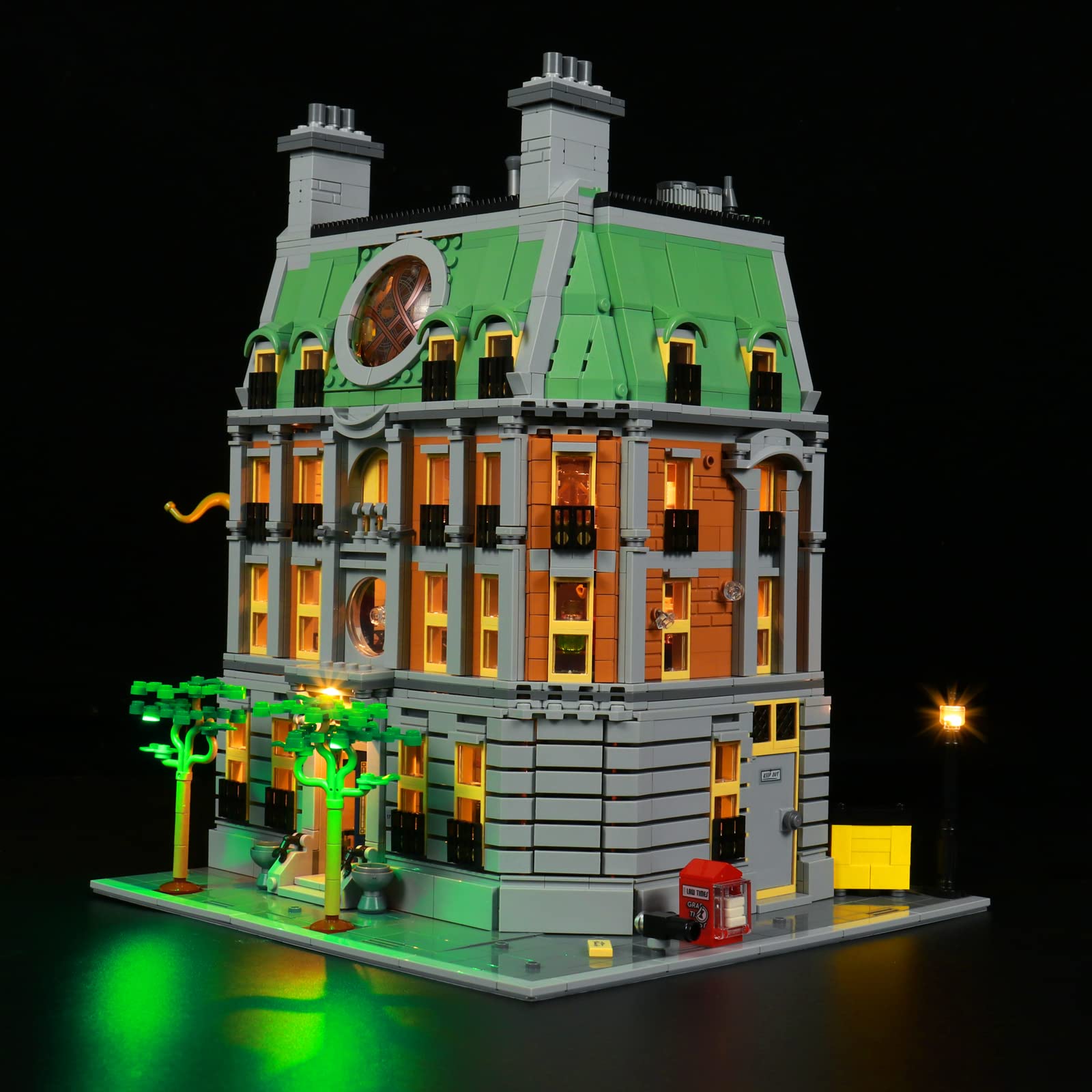 LMTIC LED Lighting Kit for Lego Sanctum Sanctorum 76218 Modular Building Set - Compatible with Lego 76218 (Lego Not Included) - Enhance Your Lego Display with Stunning Light Effects for Home Decoration & Collectible Showcase
