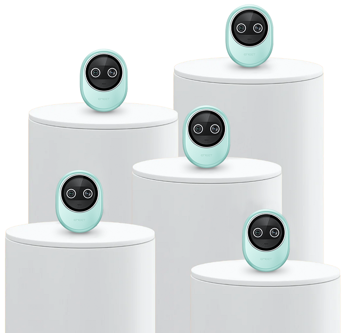 EMEET Piko & Piko+ AI-Powered 4K Webcam with Dual Camera - 3 Color Options for Video Conferencing, Online Classes & Streaming