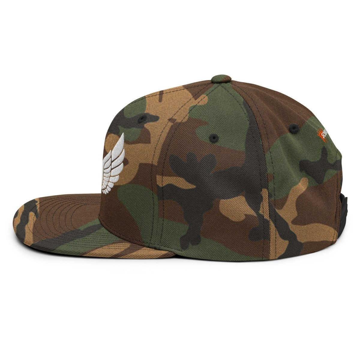 Wings Of Recovery Snapback Hat - Sobriety in Full Flight - Stylish Addiction Recovery Cap for AA Meetings & Sober Living Support