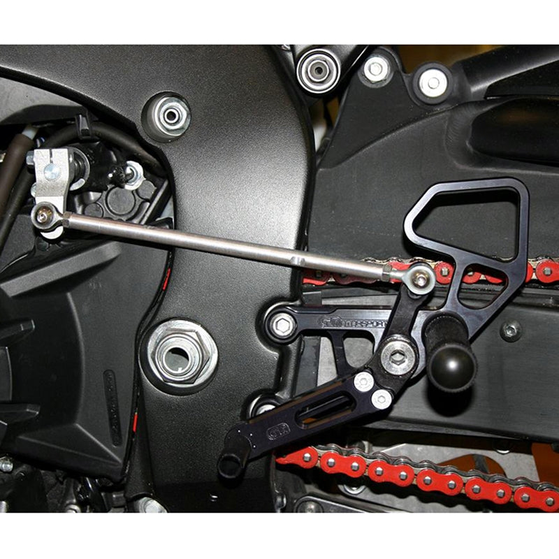 Honda CBR1000RR Rear Sets with Shift Pedal - Compatible with 2008-2016 Models | Motorcycle Foot Pegs for Racing & Street Riding | Perfect for Track Days & Performance Upgrades