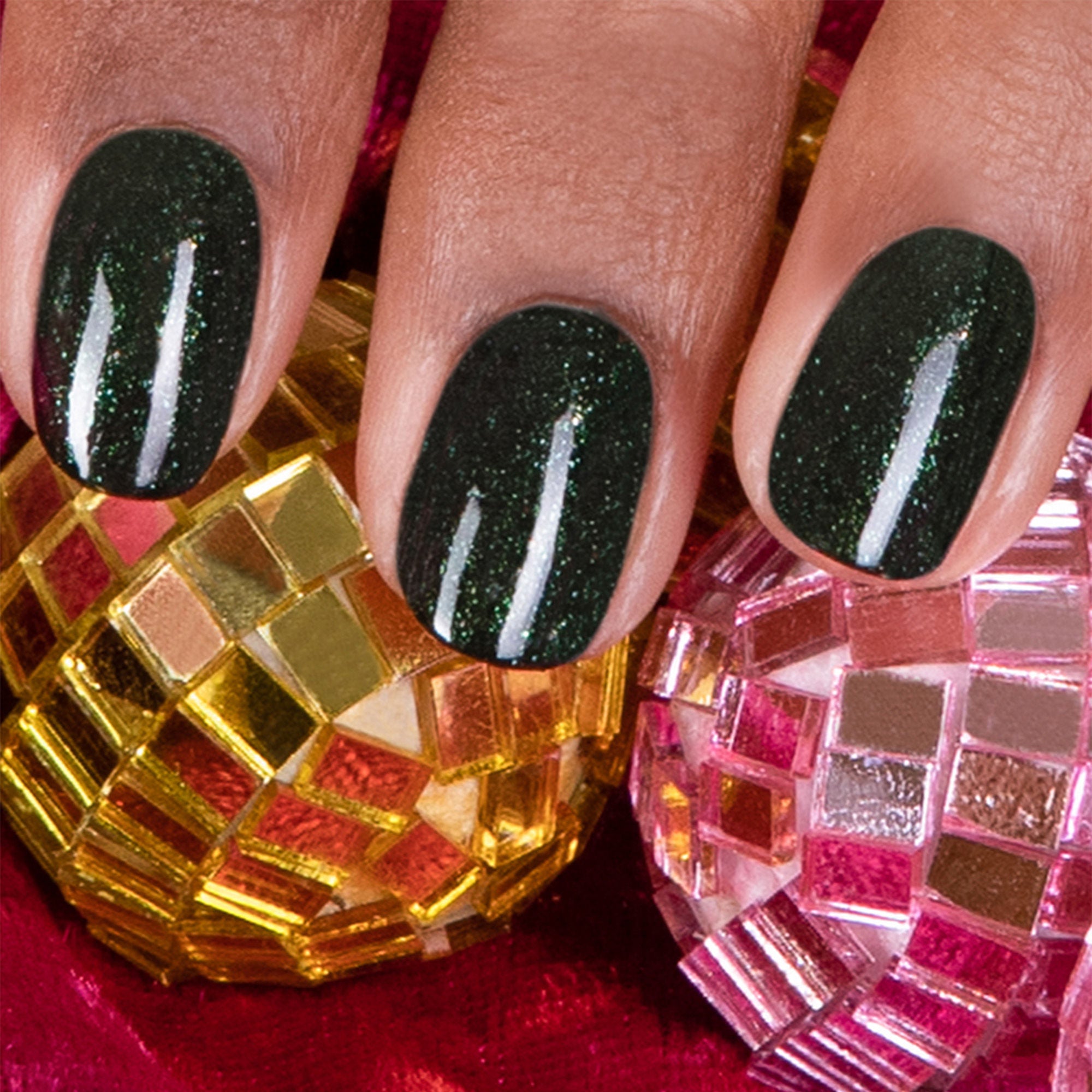 Green Flash LED Gel Polish - Long Lasting UV Nail Polish for Salon & Home Manicures - Perfect for Nail Art, Parties & Special Occasions