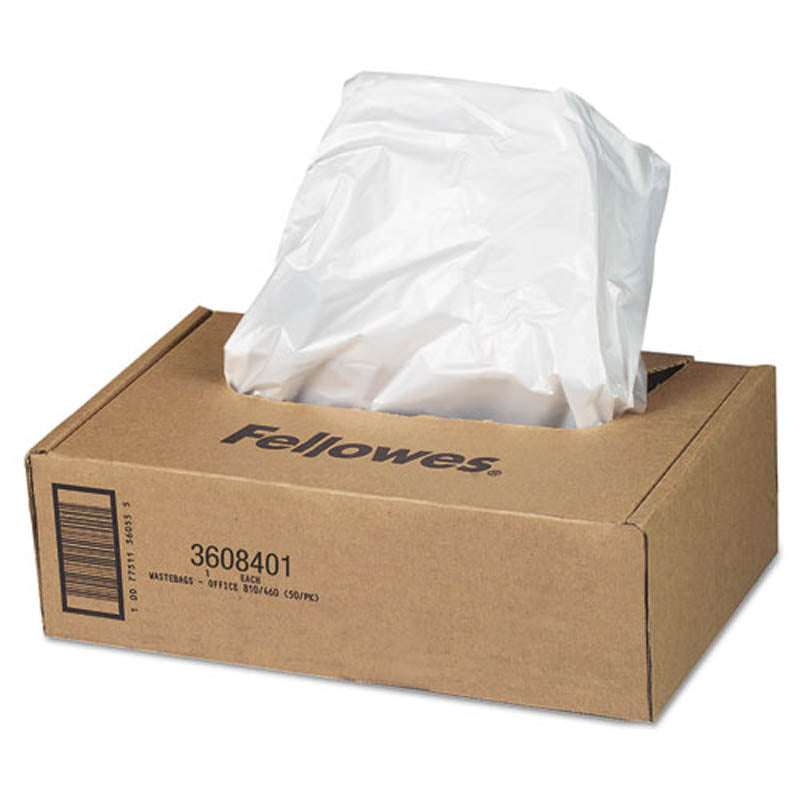 Heavy-Duty Shredder Waste Bags for Paper Recycling - 100 Pack, 13 Gallon Capacity, Leak-Proof & Durable - Perfect for Home Office, Small Business & Document Disposal
