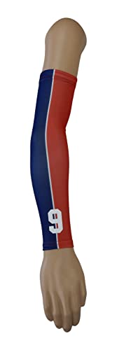 Navy Blue & Red