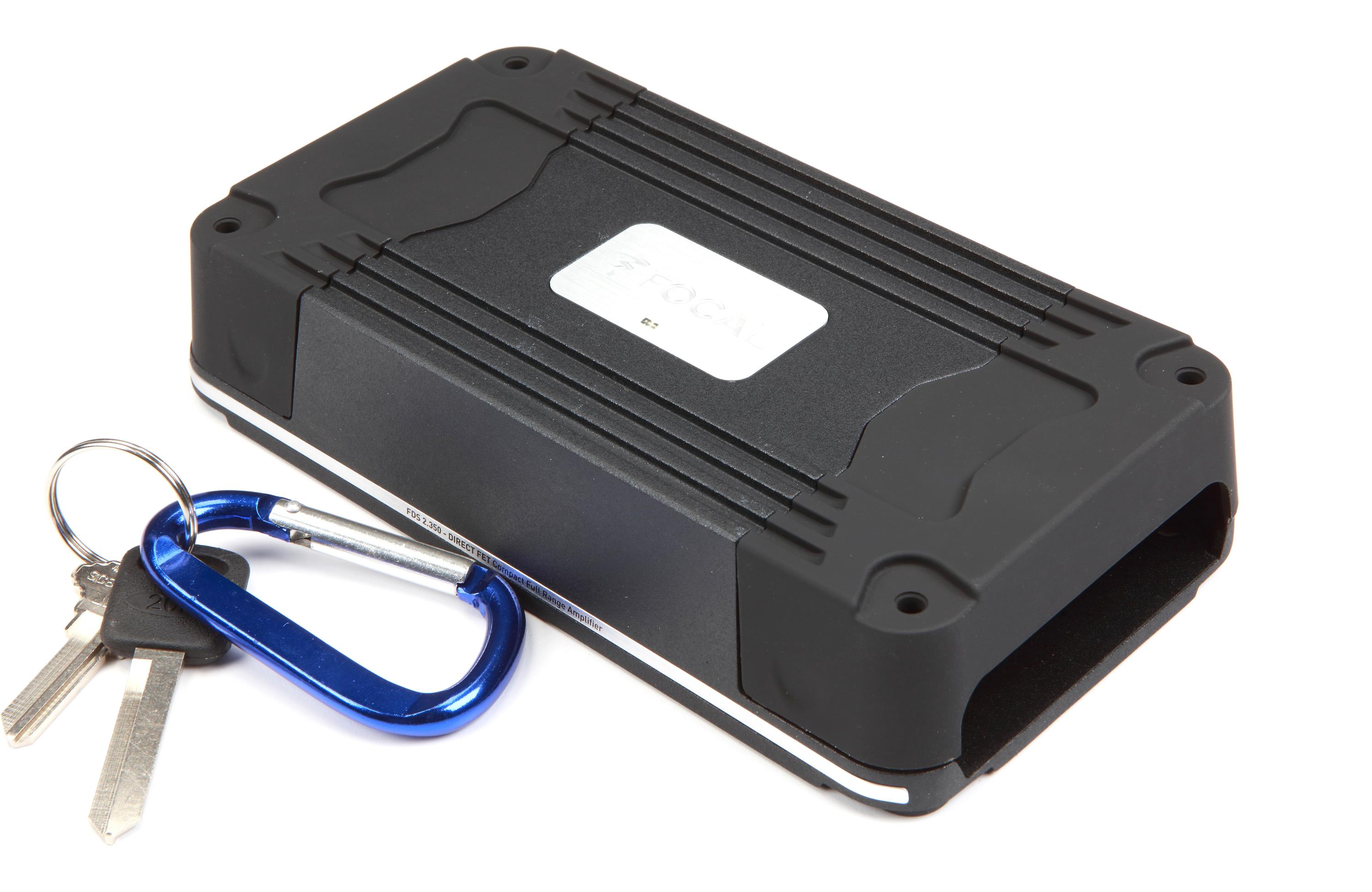 Focal FDS 2.350 Ultra Compact 2-Channel Car Amplifier - High Performance Audio for Cars, Trucks & SUVs - Perfect for Upgrading Your Vehicle Sound System