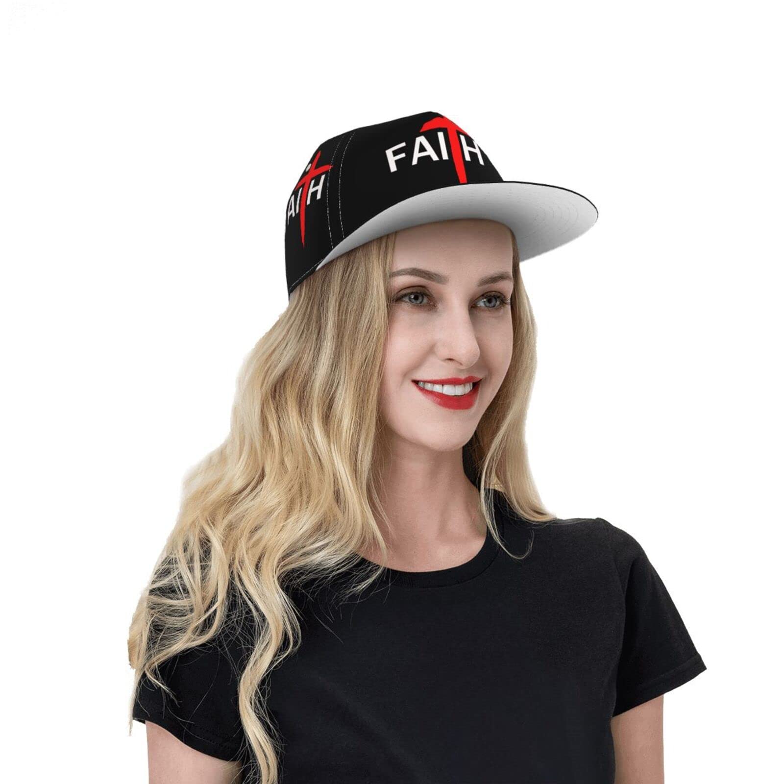 DARLEKS Flat Bill Brim Baseball Cap - Adjustable Hip Hop Trucker Hat for Men & Women - Stylish Snapback Hat for Streetwear, Hip Hop Fashion, and Outdoor Activities