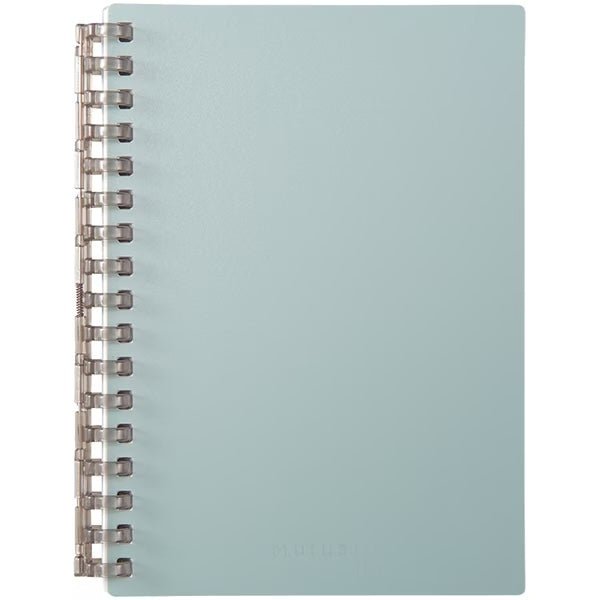 LIHIT LAB Smart Open Ring Notebook - Portrait Style for Journaling, Sketching & Note Taking - Premium Mutual Open Ring Binder for Students, Artists & Professionals - Perfect for Office, School & Creative Projects