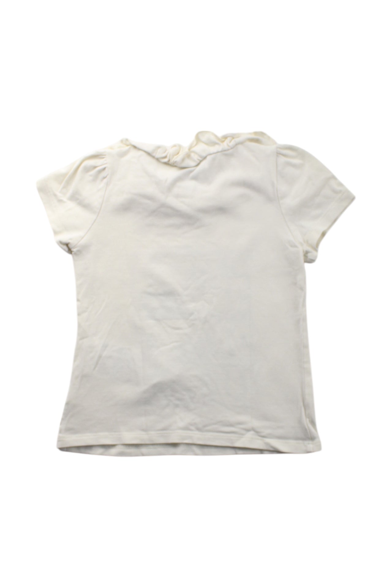 Armani Ruffled Graphic T-Shirt for Toddlers 2T - Stylish and Comfortable Casual Wear for Boys & Girls - Perfect for Playdates, Parties, and Everyday Outfits