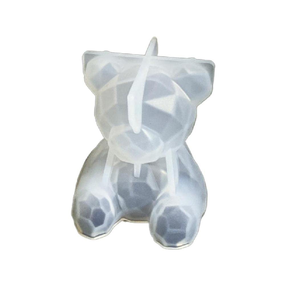 DIY Epoxy Crystal Little Bear Storage Box Silicone Mold - Resin Jewelry Organizer for Desktop Crafts, DIY Resin Casting | Perfect for Jewelry Storage, Home Decor & Gift Making