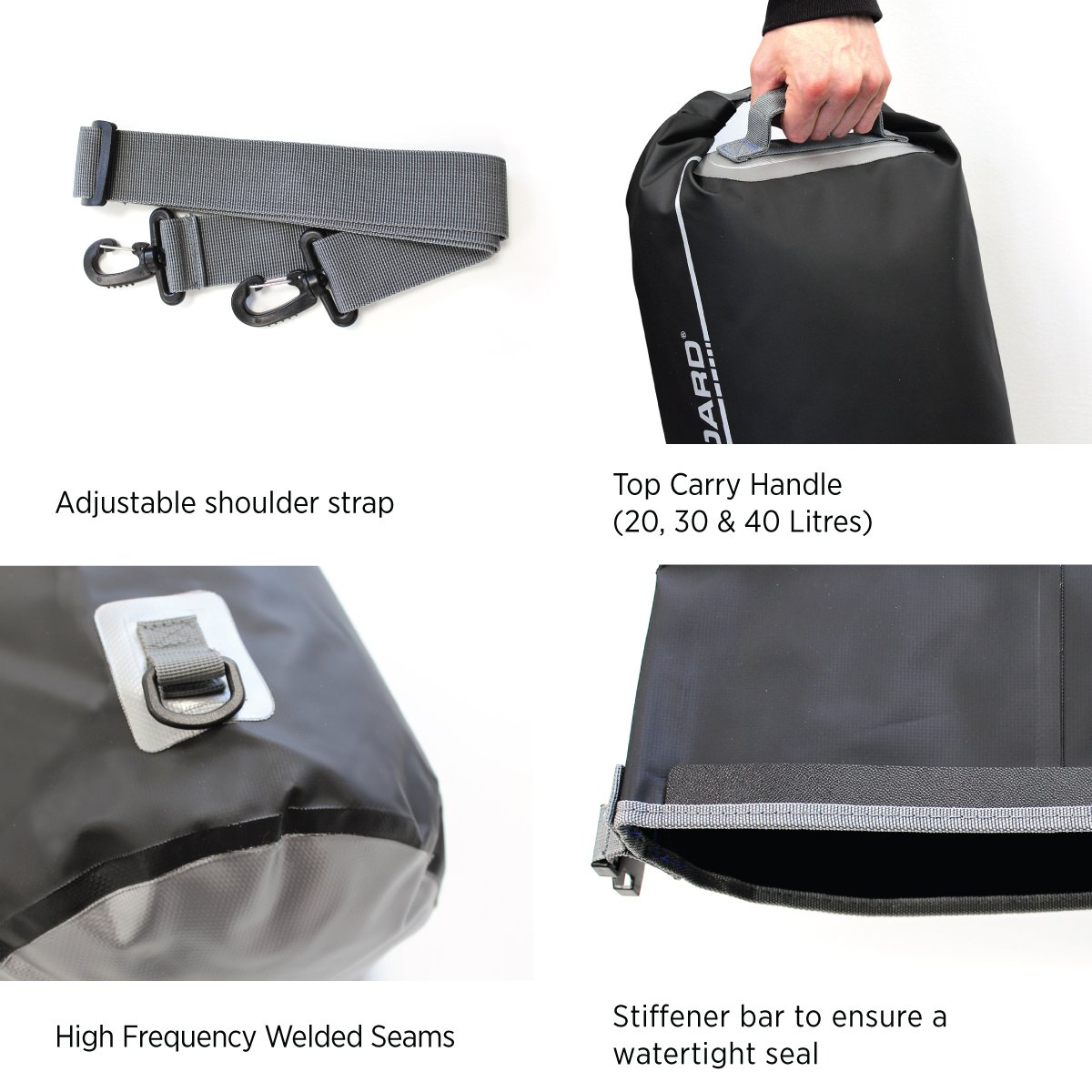 OverBoard Waterproof Dry Tube Bag - Floating Dry Bag for Kayaking, Boating, Swimming & Outdoor Adventures - Keep Gear Safe & Dry