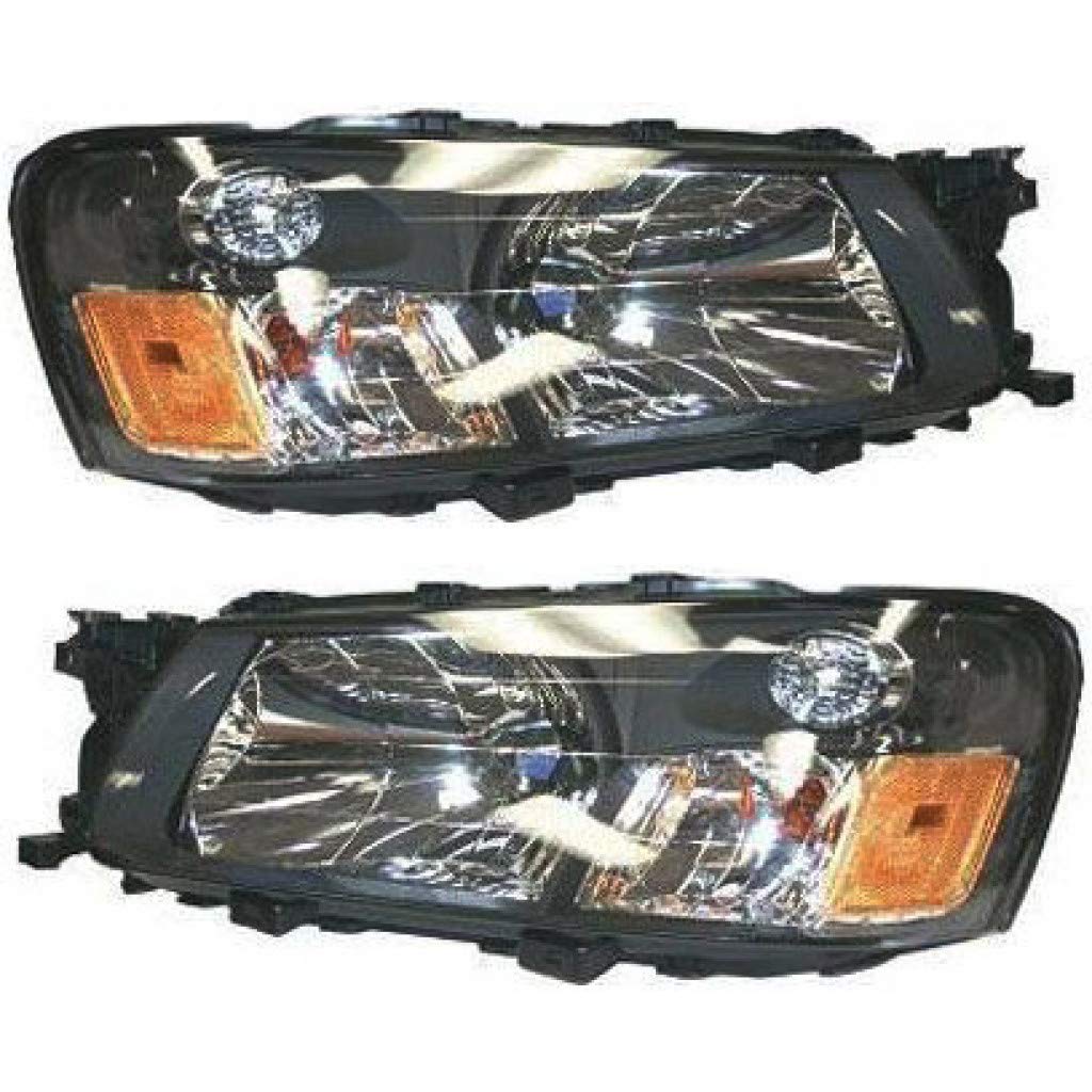 2003-2004 Subaru Forester Headlight Assembly Pair - DOT Certified Replacement with Bulbs (Driver & Passenger Side) | Perfect for Night Driving & Off-Road Adventures | Compatible with SU2502111 & SU2503111