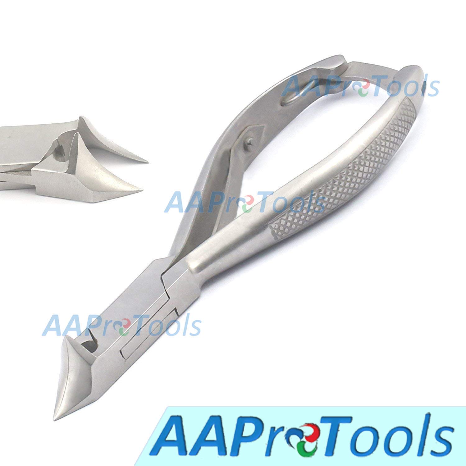 Professional Stainless Steel Toe Nail Clippers for Thick & Fungal Nails - Heavy Duty Podiatry & Chiropody Tools - Moon & C Shape Design - Perfect for Elderly Care, Diabetic Foot Care & Home Pedicure