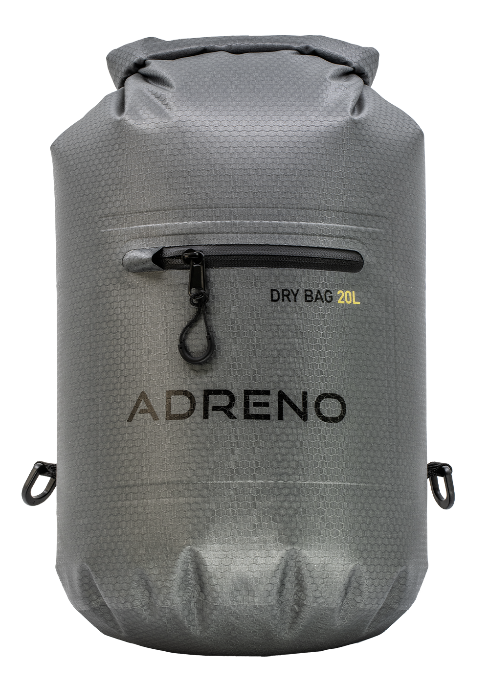 Waterproof 20L Adreno Dry Bag with Heavy-Duty Zipper - Ideal for Kayaking, Camping, and Water Sports Gear Storage