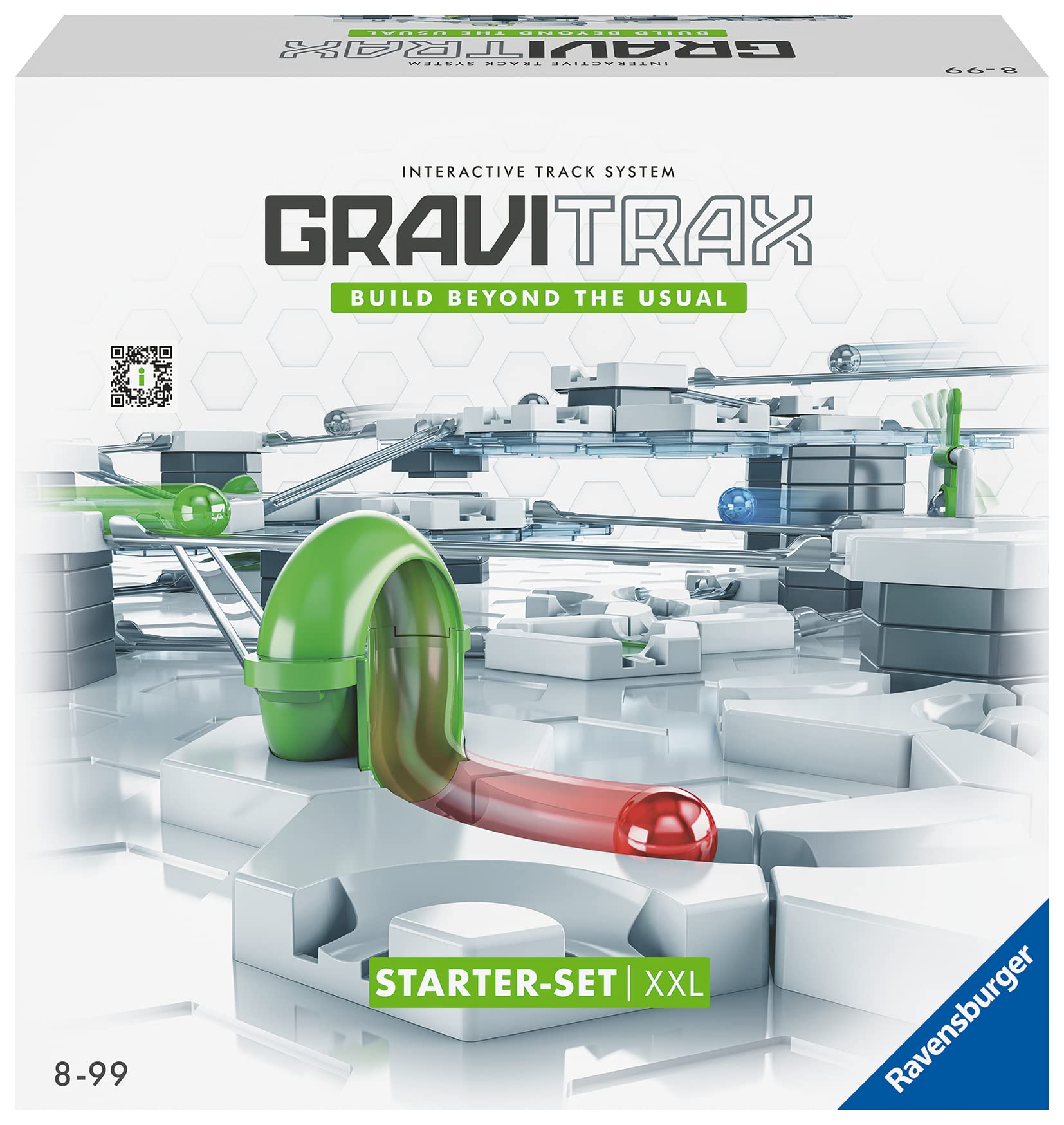 Ravensburger GraviTrax XXL Starter Set - STEM Marble Run Building Toy for Kids Ages 8+ | Educational Construction Game with 122 Pieces | Perfect for Indoor Play, Birthday Gifts & STEM Learning Activities