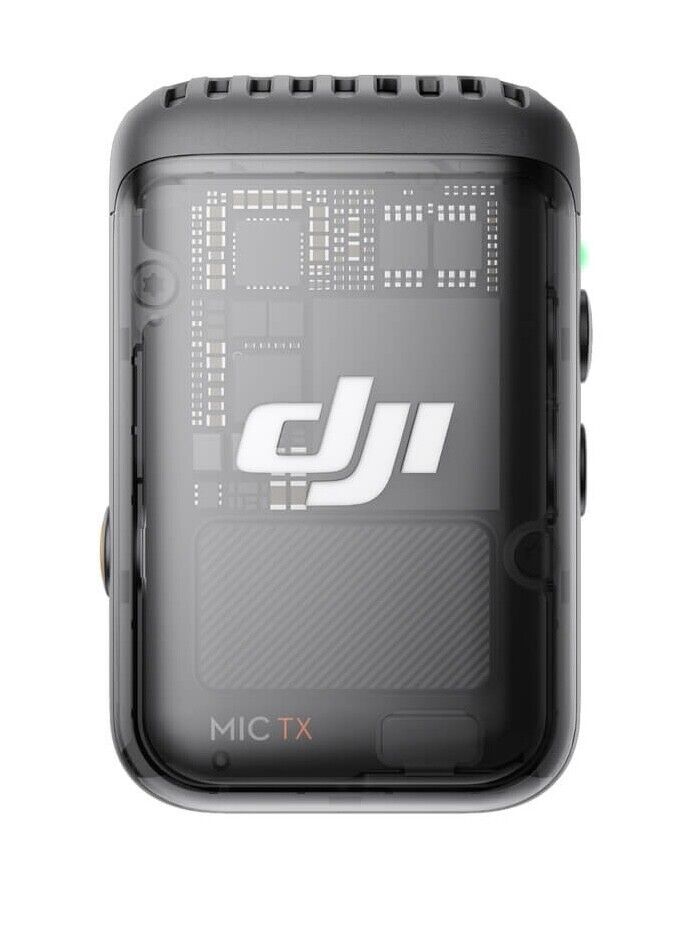 DJI Mic 2 Wireless Lavalier Microphone System (2 Transmitters + 1 Receiver + Charging Case) - FCC Certified for Professional Audio Recording, Vlogging, Interviews & Live Streaming