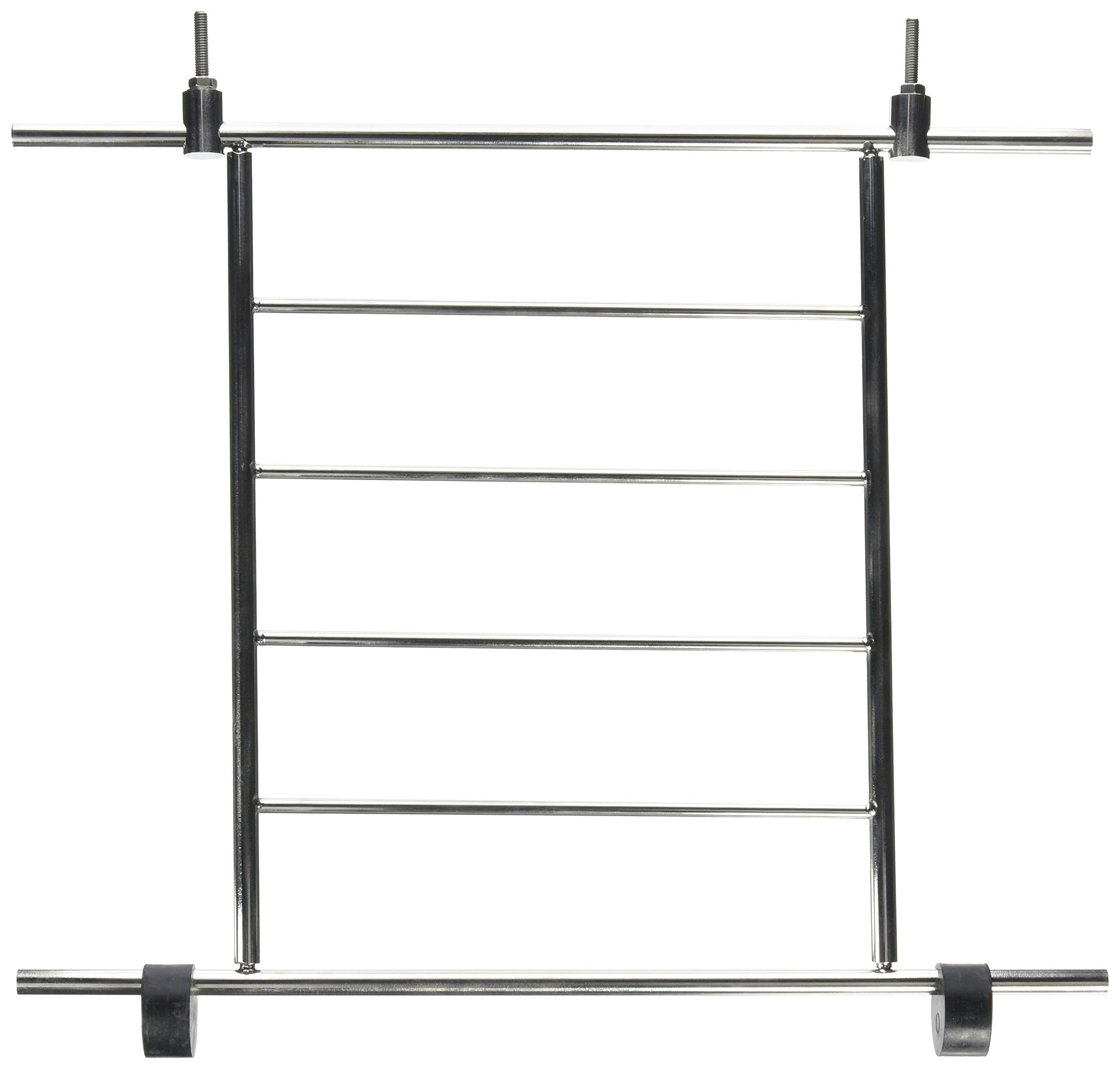 Stainless Steel Wire Grid Sink Organizer - Durable Kitchen Sink Drain Rack for Dishes, Sponges & Cleaning Supplies - Perfect for Kitchen Organization & Sink Storage