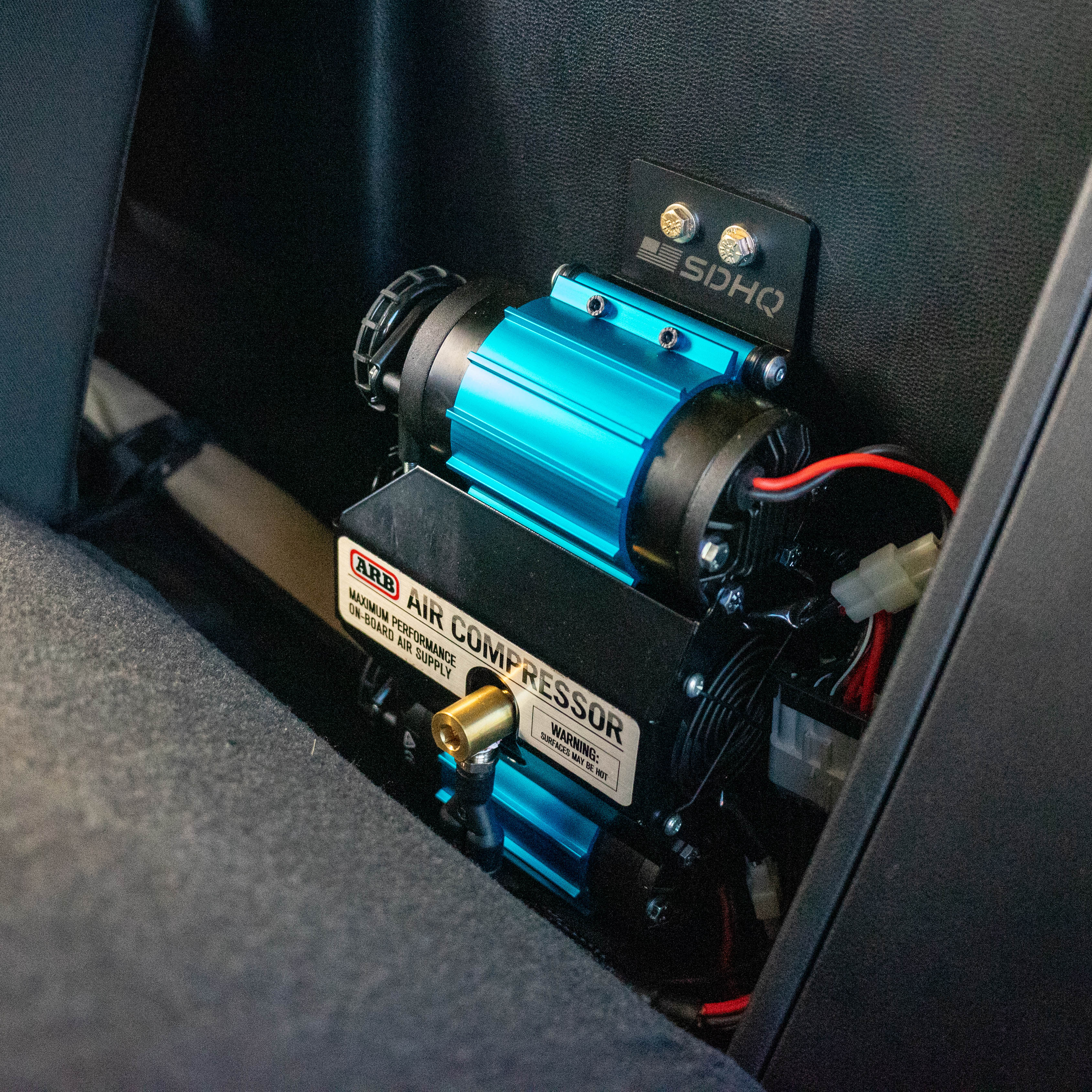 2022-2025 Toyota Tundra CrewMax SDHQ Built ARB Air Compressor Mount Kit - Off-Road Adventure & Overlanding Accessory for Air System Installation