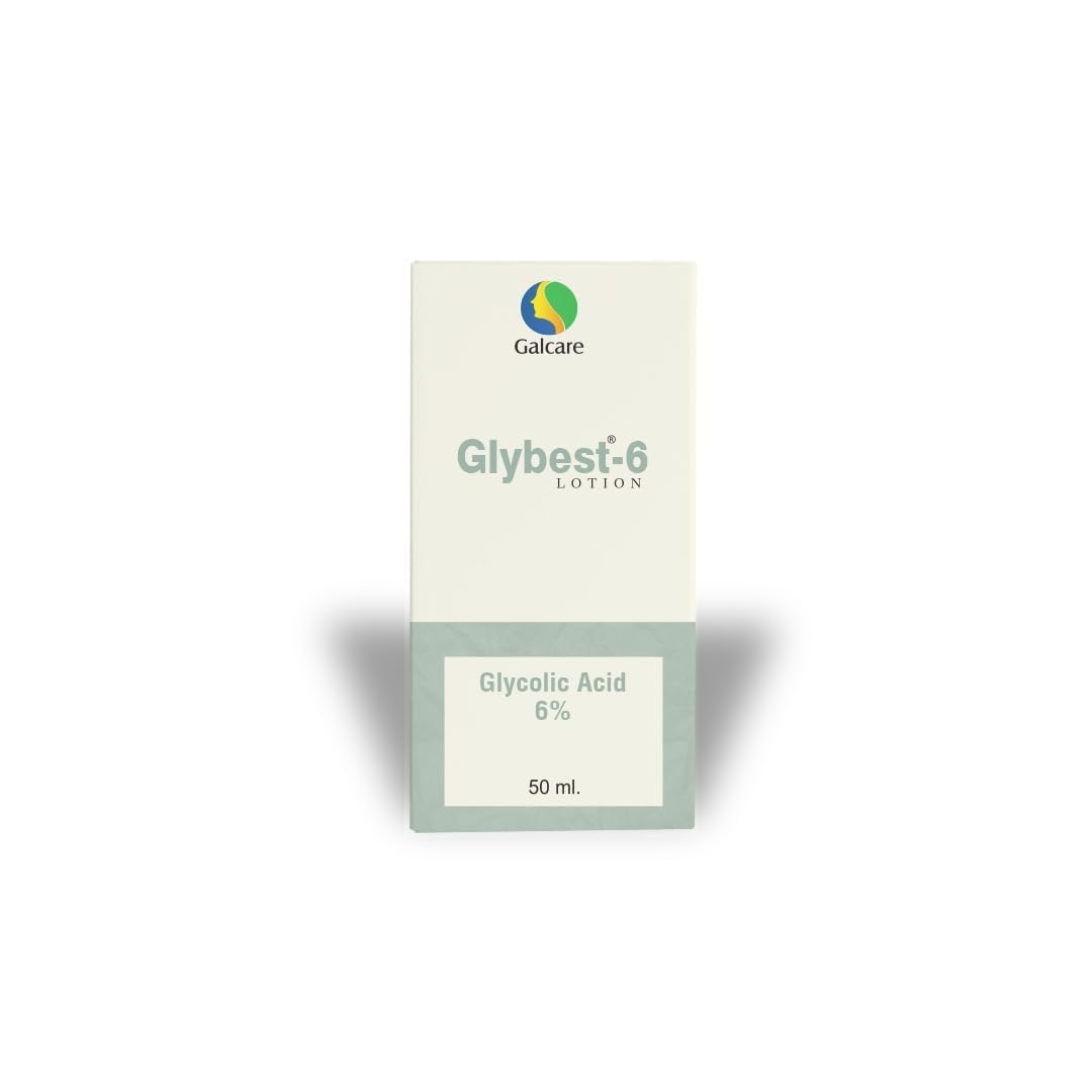 Glybest 6 Lotion - Pack of 1 | Hydrating & Nourishing Body Moisturizer for Dry Skin - Perfect for Daily Use at Home, Gym, or Travel