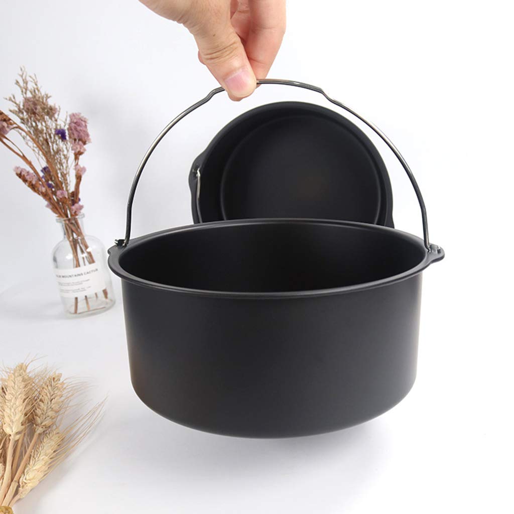 6/7/8 Inch Non-Stick Round Cake Pan - Premium Baking Tray for Oven, Air Fryer & Roasting - Perfect for Cakes, Cupcakes & Muffins - Dishwasher Safe Bakeware for Home Bakers