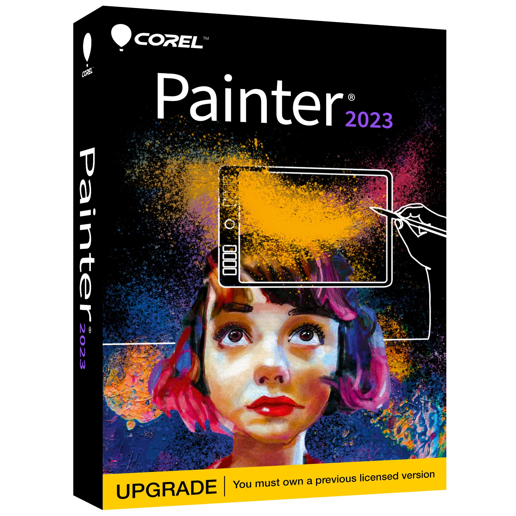 Corel Painter 2023 Upgrade - Professional Digital Art Software for Painting, Illustration & Photo Editing | PC/Mac Download | Perfect for Artists, Designers & Photographers