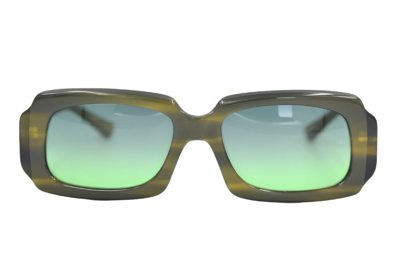 Oliver Goldsmith Madrid Olive Sunglasses - Classic Vintage Style for Women & Men | Perfect for Outdoor Activities, Travel & Fashion Accessories