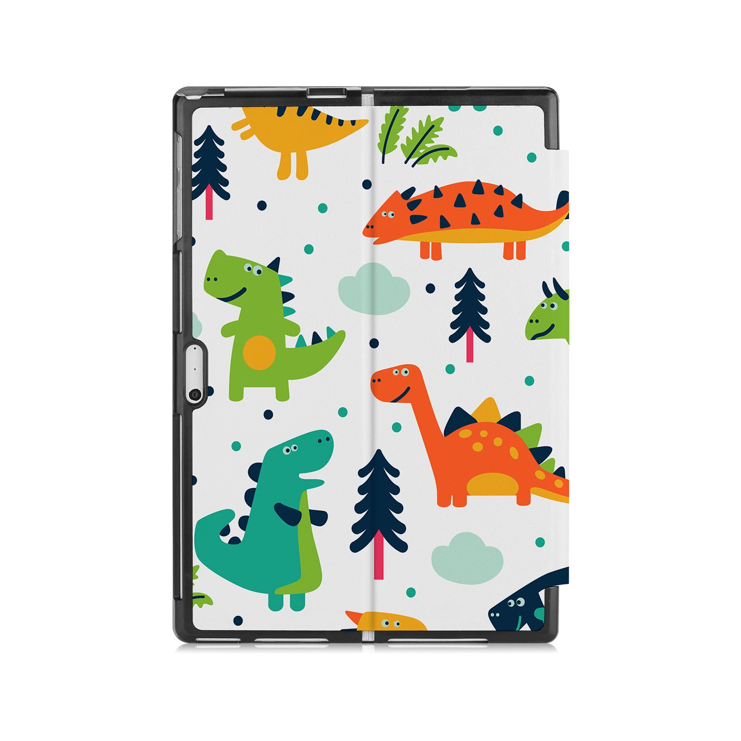 Microsoft Surface Case with Dinosaur Design - Protective Cover for Surface Pro/Go/Laptop - Perfect for School, Work & Travel
