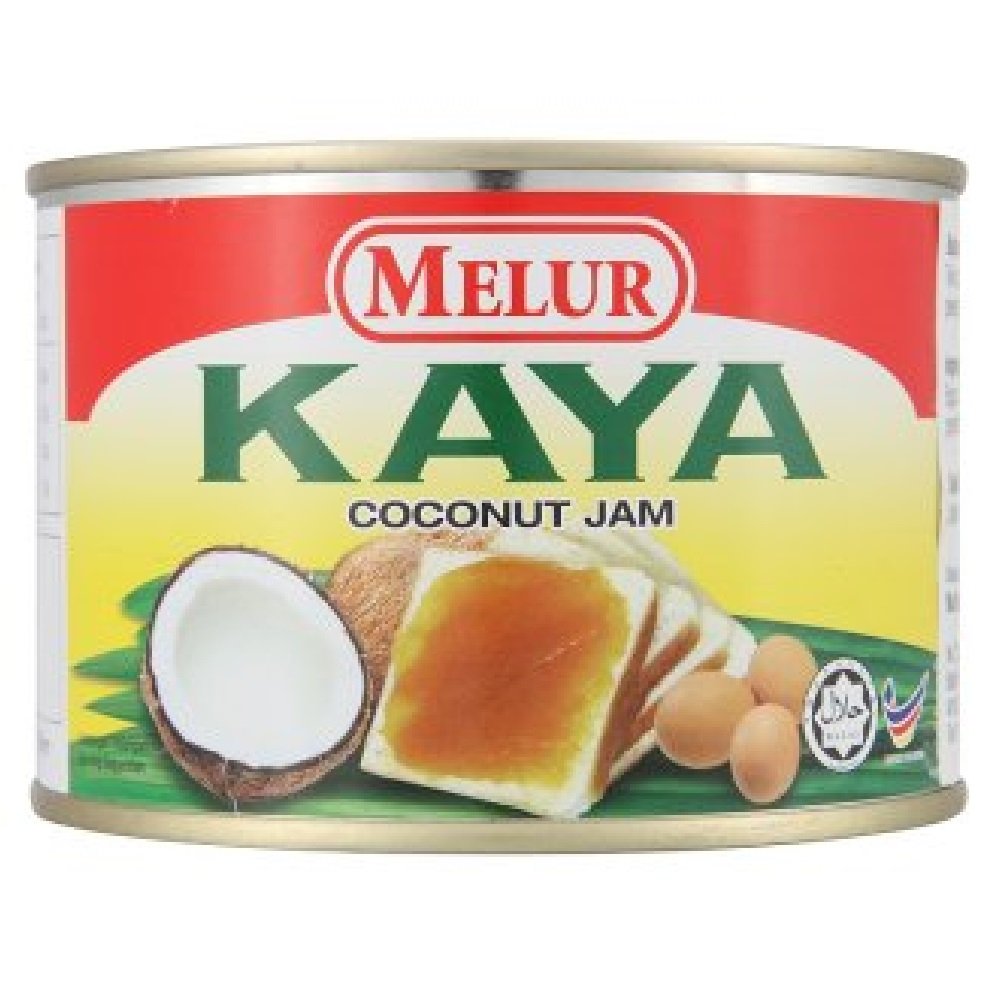 Premium Melur Coconut Jam 480g (3-Pack) - Delicious Natural Spread for Toast, Pancakes & Desserts - Authentic Southeast Asian Flavor
