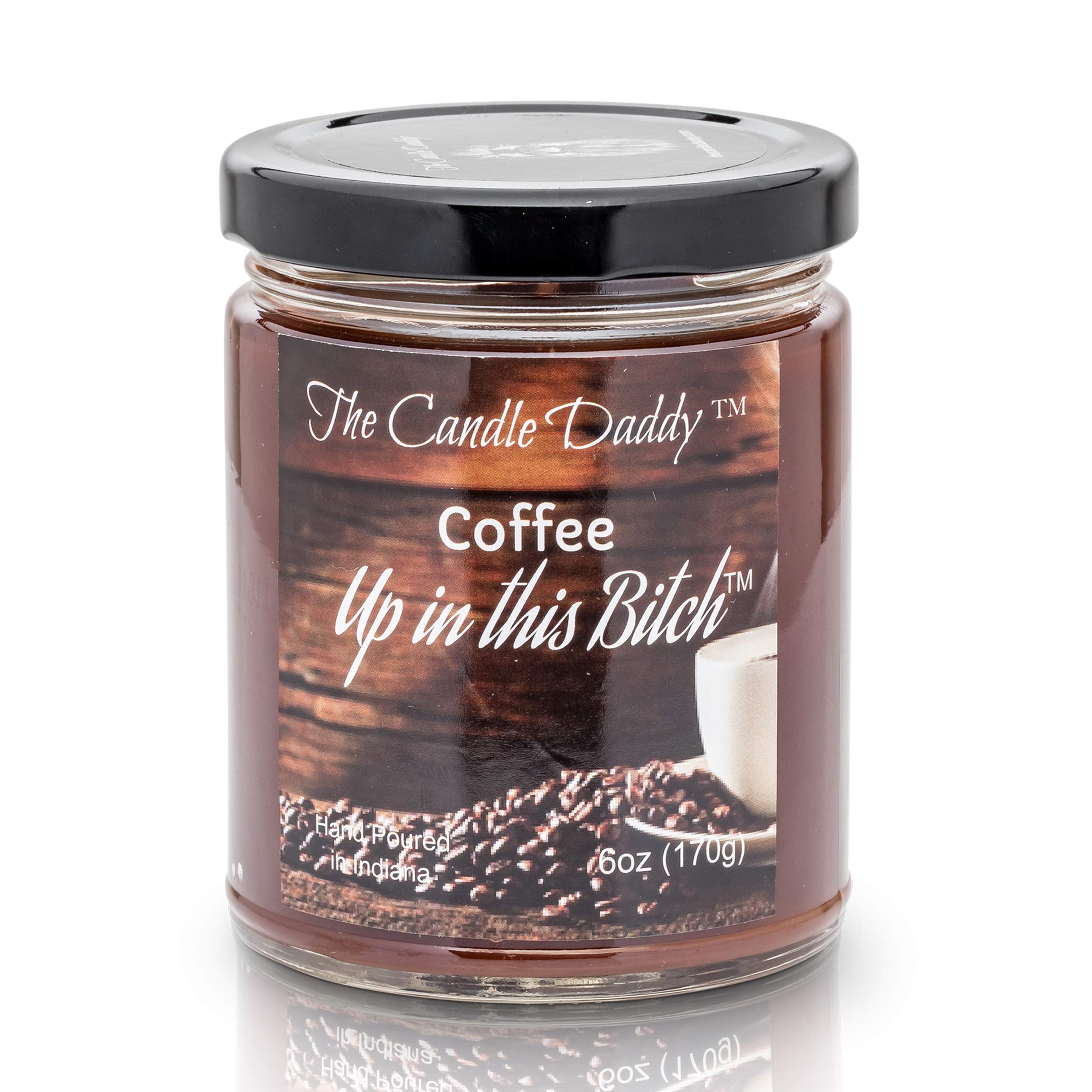 Funny Coffee Scented Candles & Wax Melts - 2x6oz + 3x2oz - Home & Office Decor