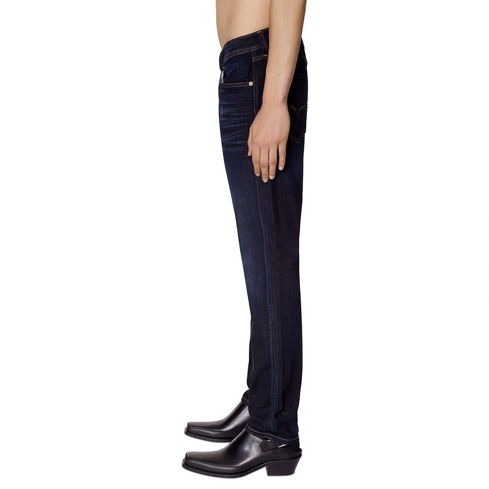 Diesel Men's Larkee-beex Slim Fit Stretch Denim Jeans - Comfortable & Stylish for Casual Wear, Work, and Night Out