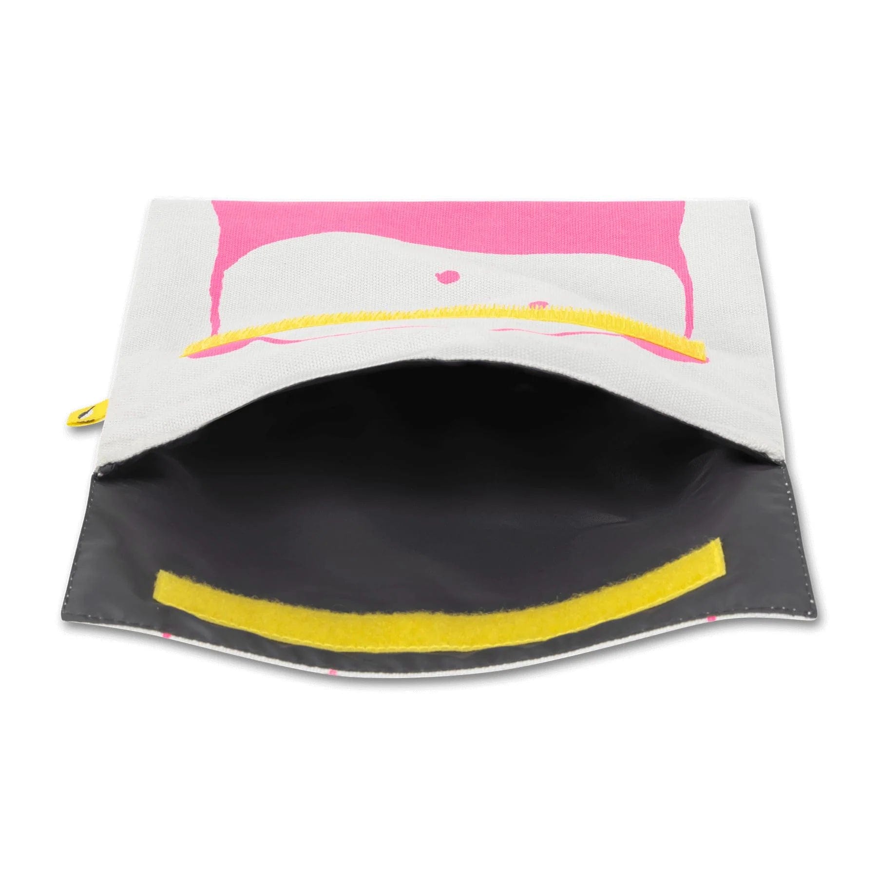 Fluf Flip Snack Bag - Reusable Sandwich Bags for Lunch, Snacks & On-the-Go | Eco-Friendly Food Storage Solution for School, Work & Picnics