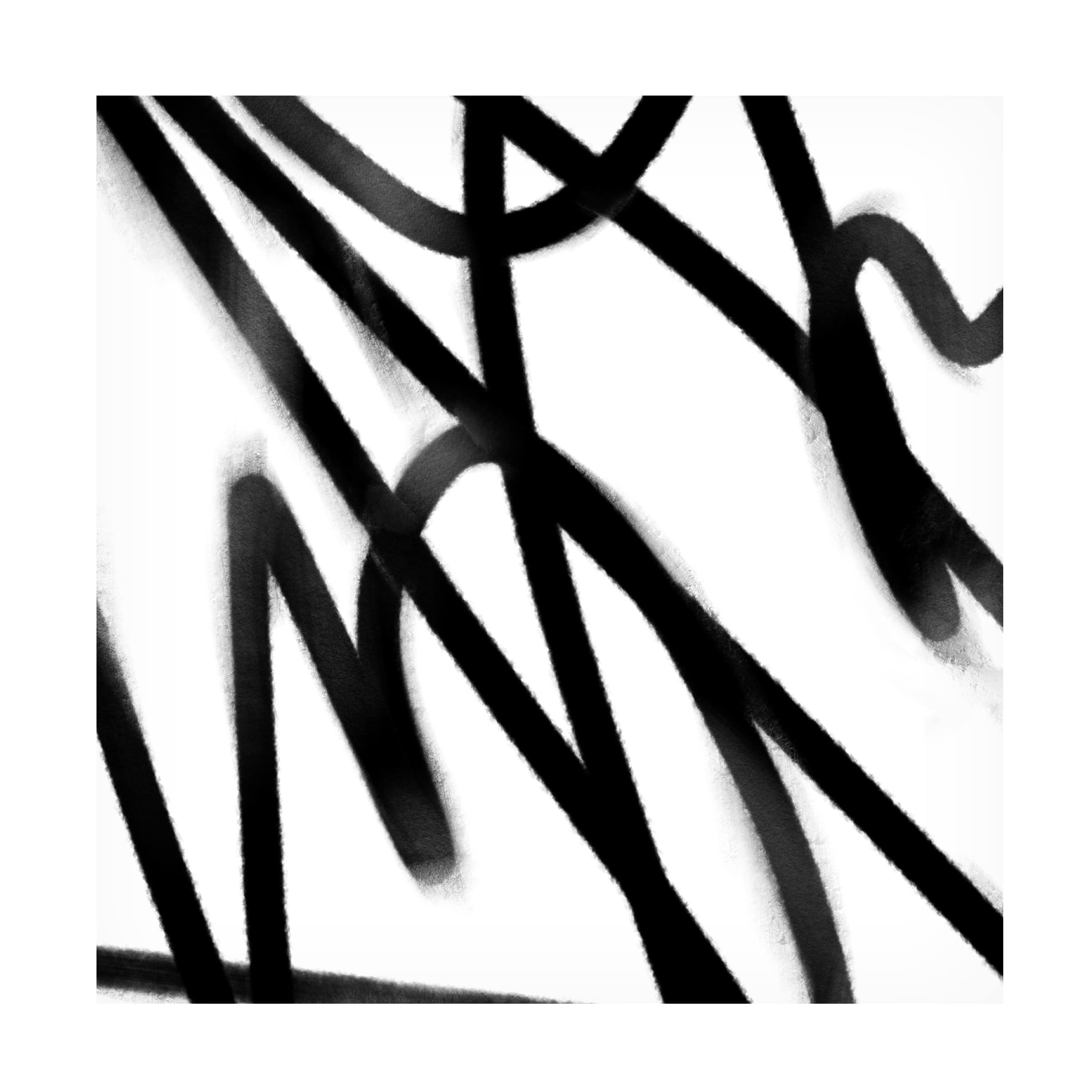 Emma Scarvey 'Disarray II' Canvas Wall Art Print - Modern Abstract Painting for Living Room, Bedroom & Office Decor