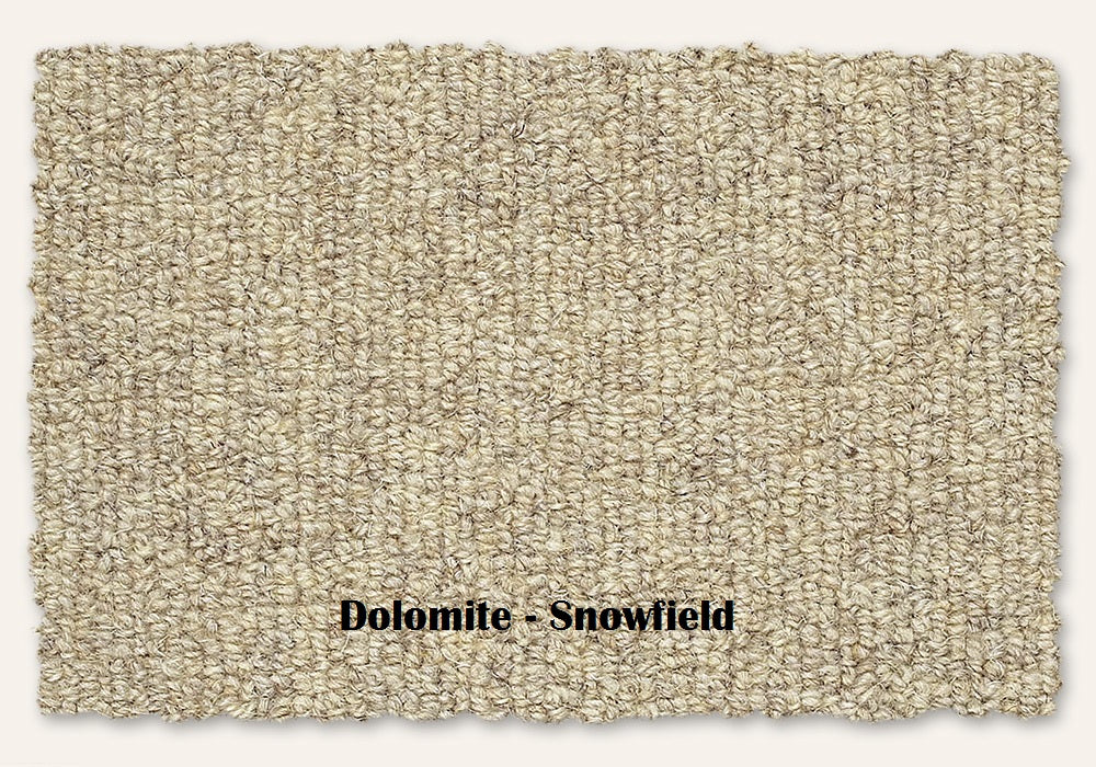 EarthWeave Bio Floor Natural Wool Carpet - Dolomite Color - 12 ft Wide Eco-Friendly Rug for Living Room, Bedroom & Nursery | Hypoallergenic & Sustainable Flooring