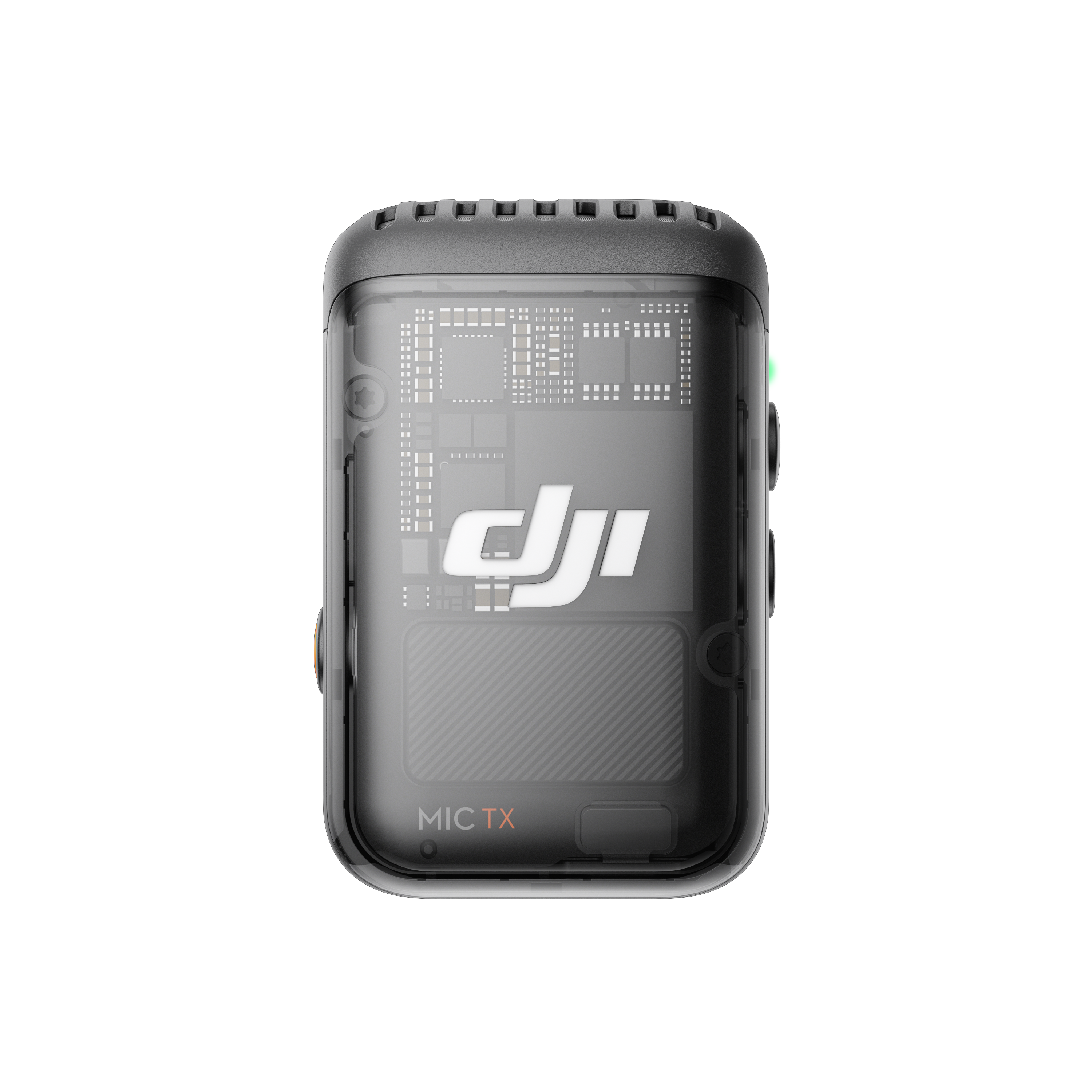 DJI Mic 2 Wireless Lavalier Microphone Transmitter - Shadow Black for Vlogging, Interviews & Content Creation