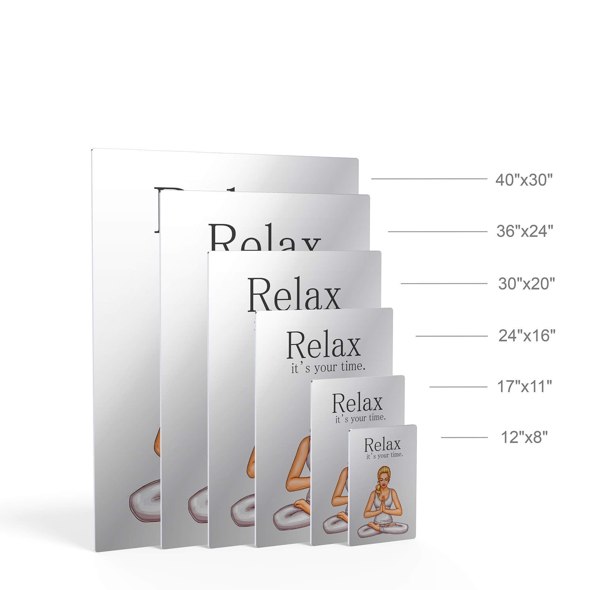 Funny Bathroom Wall Art - Relax It's Your Time Metal Print Sign for Kids & Nursery Decor | Cute Home Decoration Ready to Hang (24x16, Made in USA) | Perfect for Bathroom, Kids Room & Nursery Wall Decor