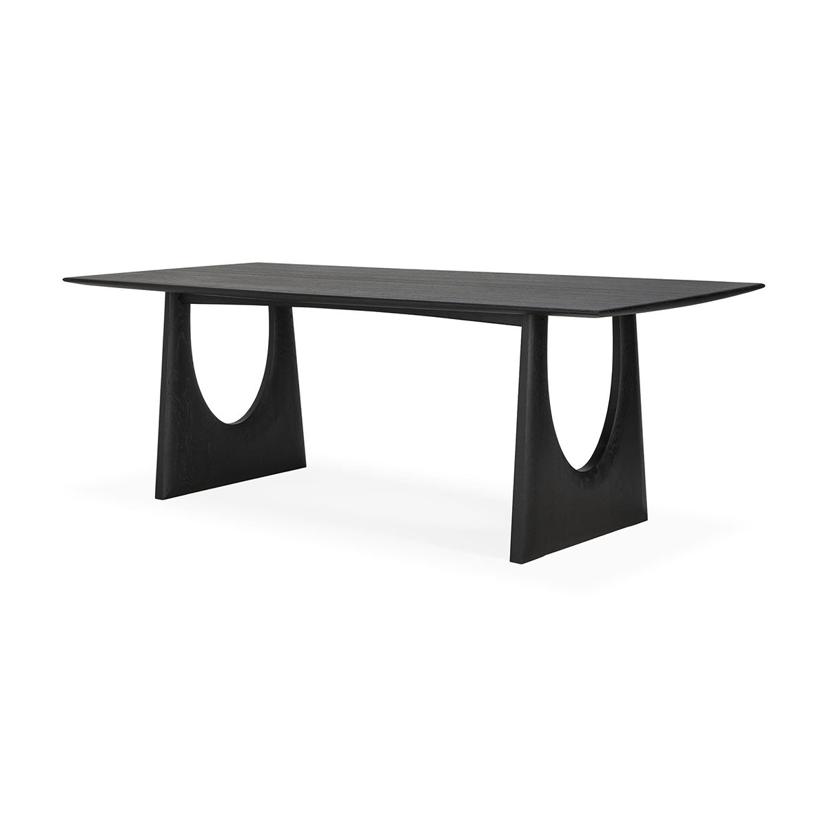 Modern Geometric Dining Table - Stylish & Durable for Kitchen, Dining Room, or Office - Perfect for Family Meals & Entertaining Guests