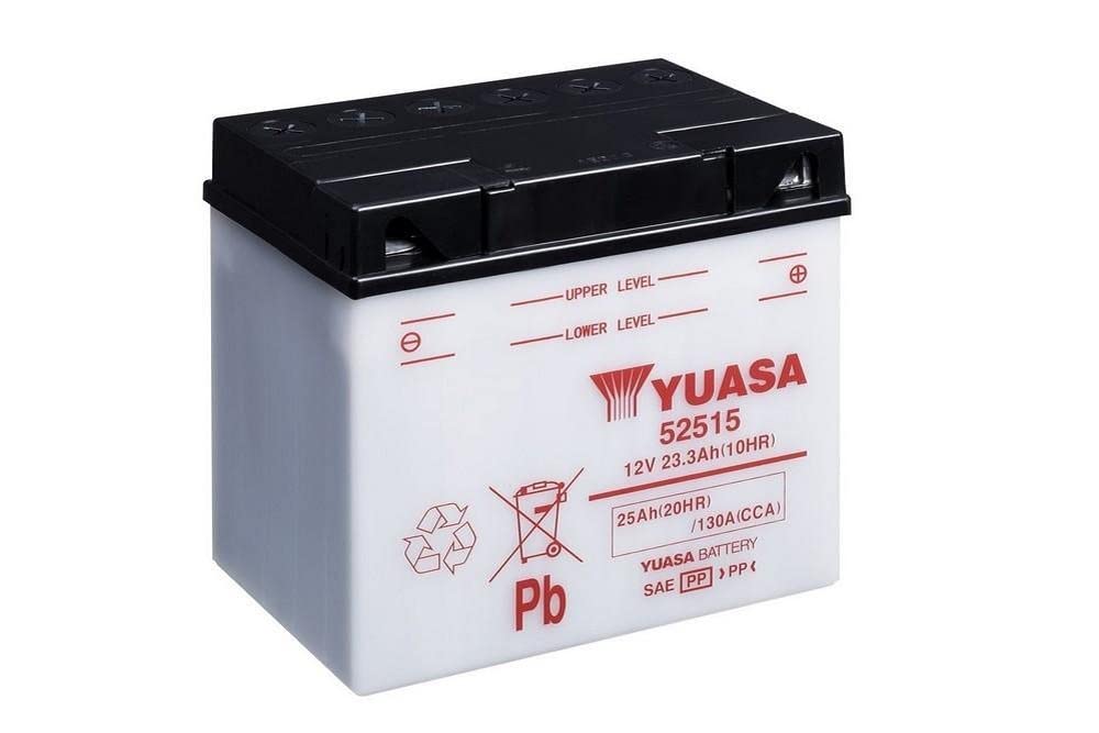 Yuasa 52515 High-Performance Battery - Reliable Power for Motorcycles, ATVs, and Power Sports Vehicles - Perfect for Off-Road Adventures and Daily Commuting