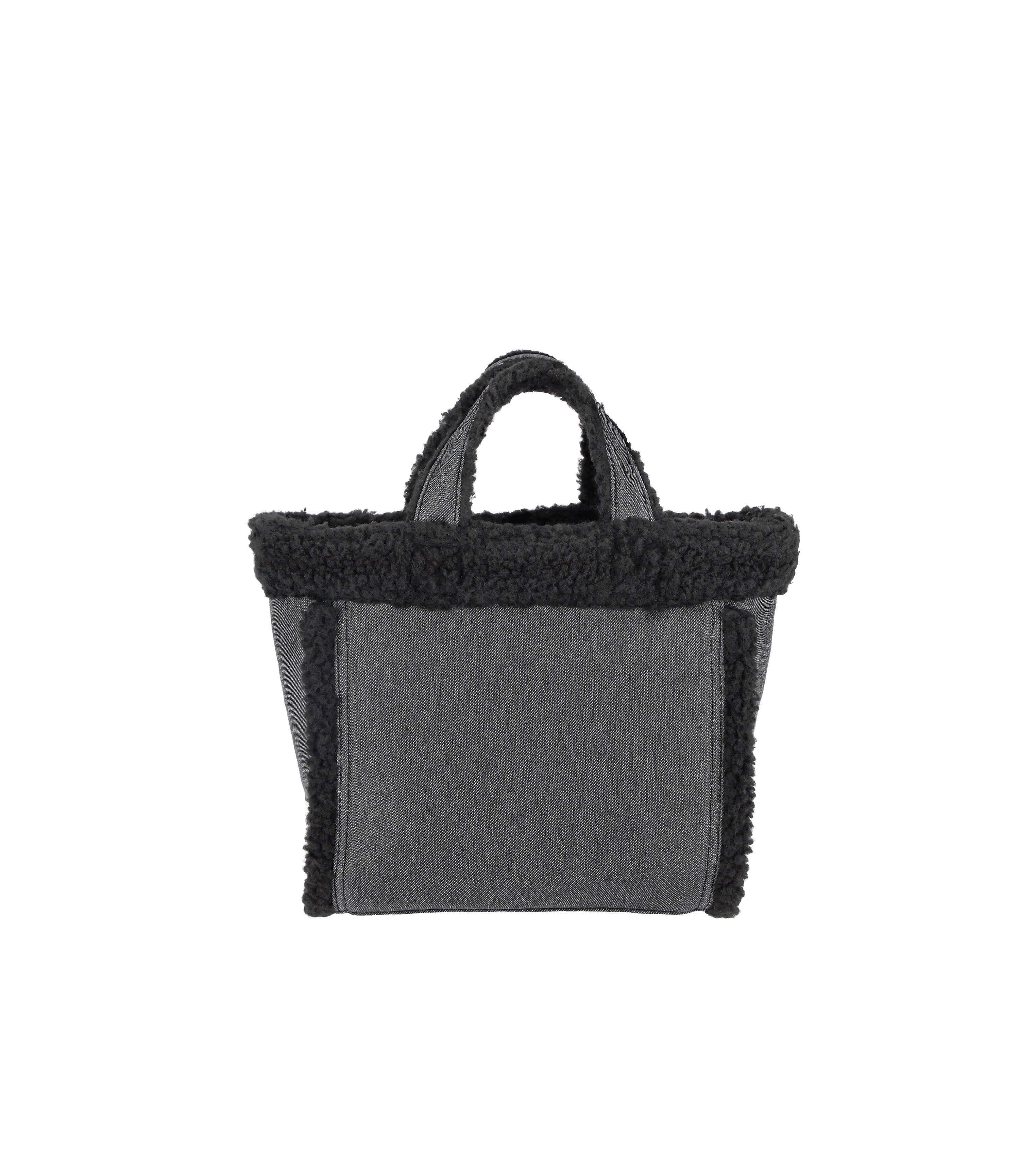 Stylish Two-Way Denim Tote Bag for Women - Reversible Shoulder & Crossbody Purse - Perfect for Work, Travel & Shopping